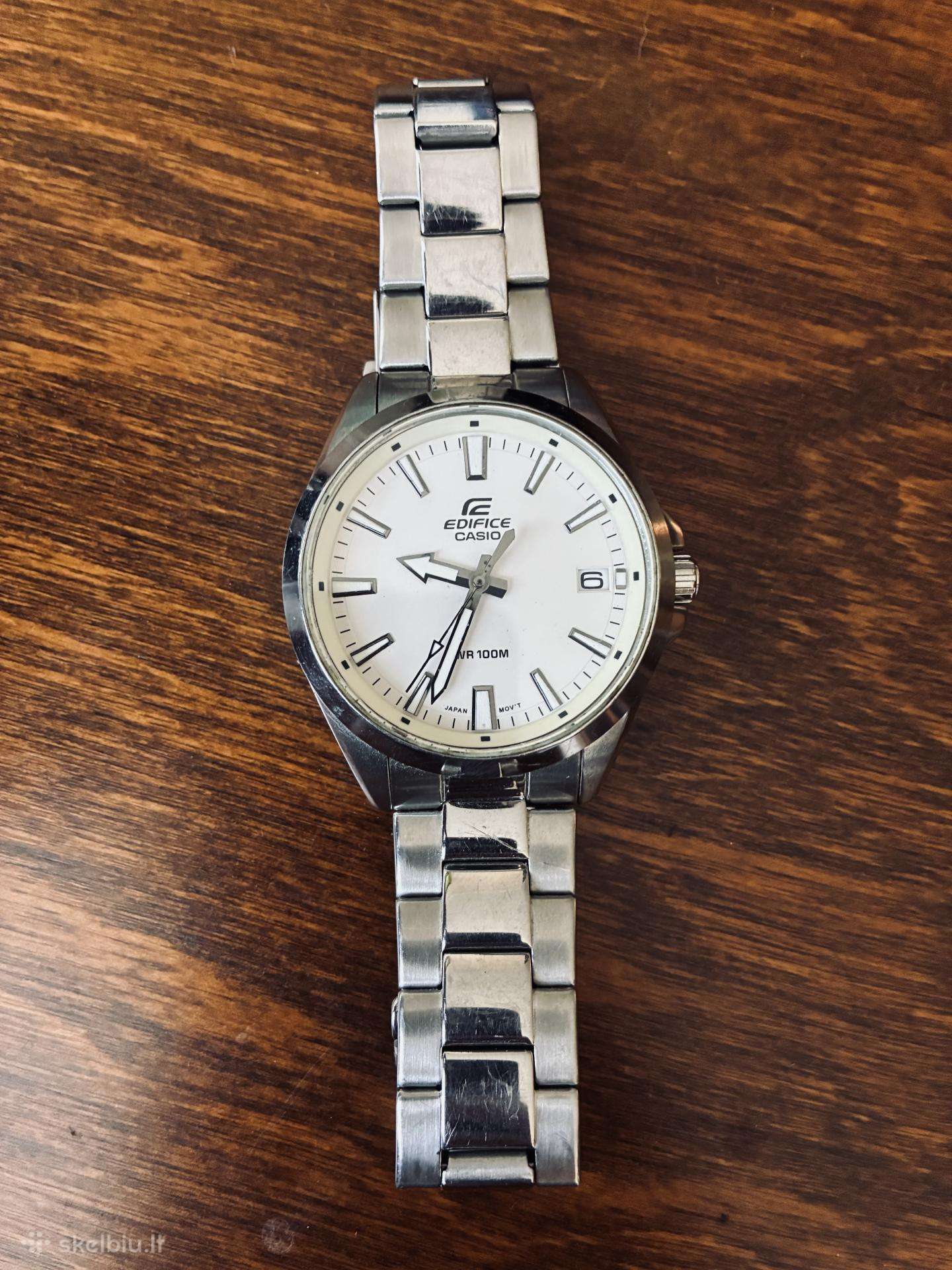 Parduodu „Casio Edifice“ laikrodį. Atsparumas vand