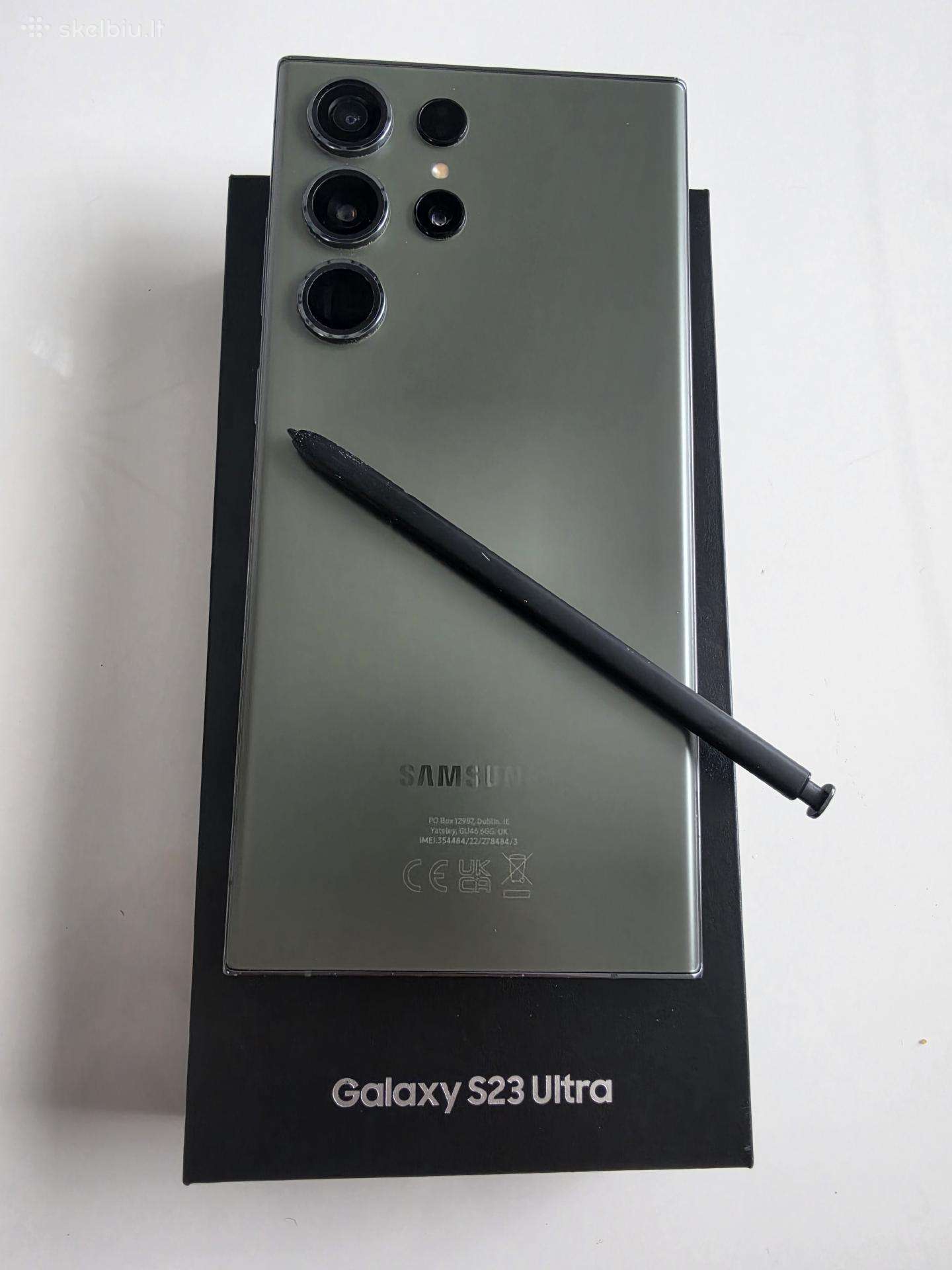 Samsung Galaxy S23 Ultra 12/512gb Žalias