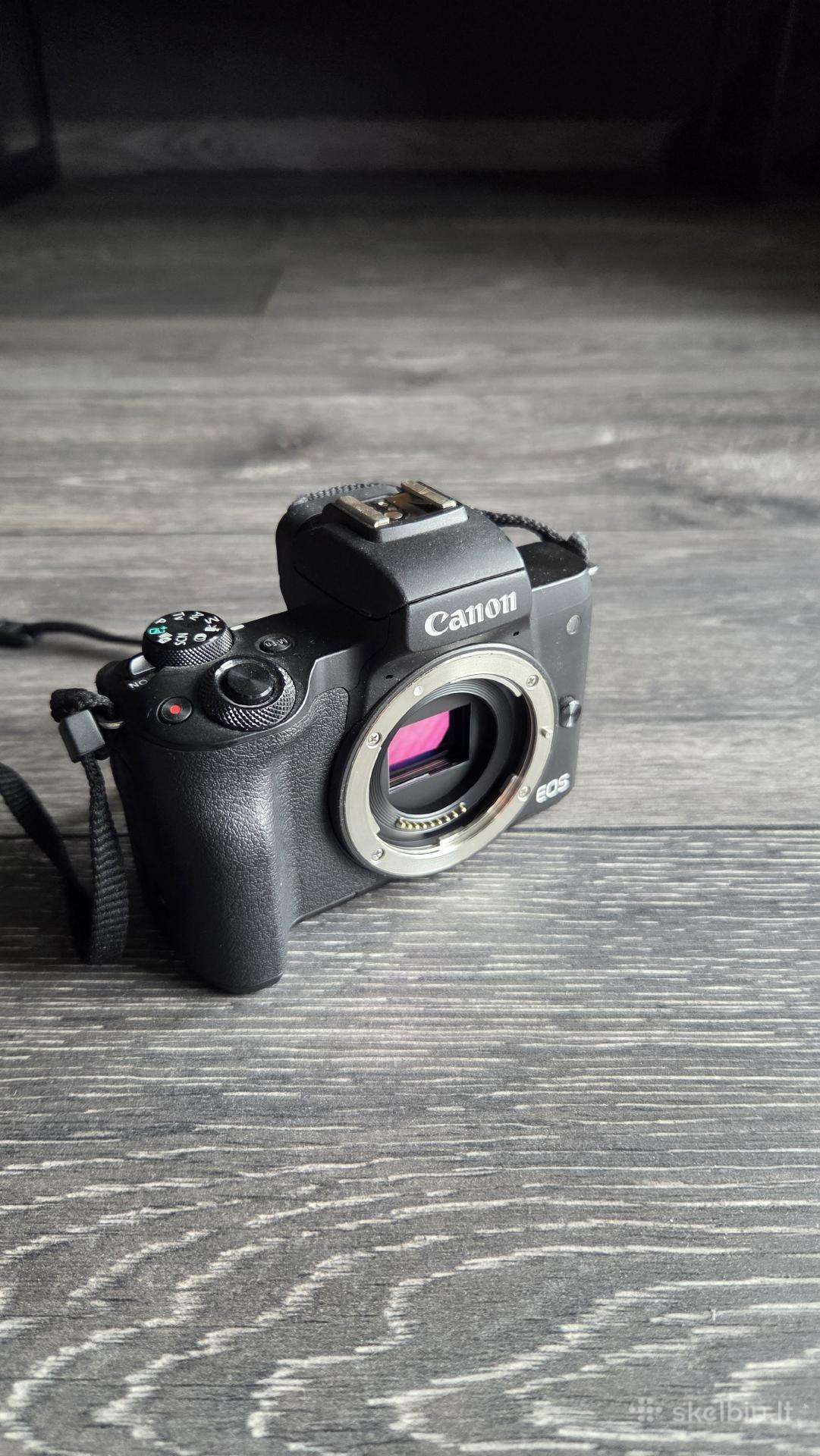 Canon EOS M50 Body – puikios būklės fotoaparatas