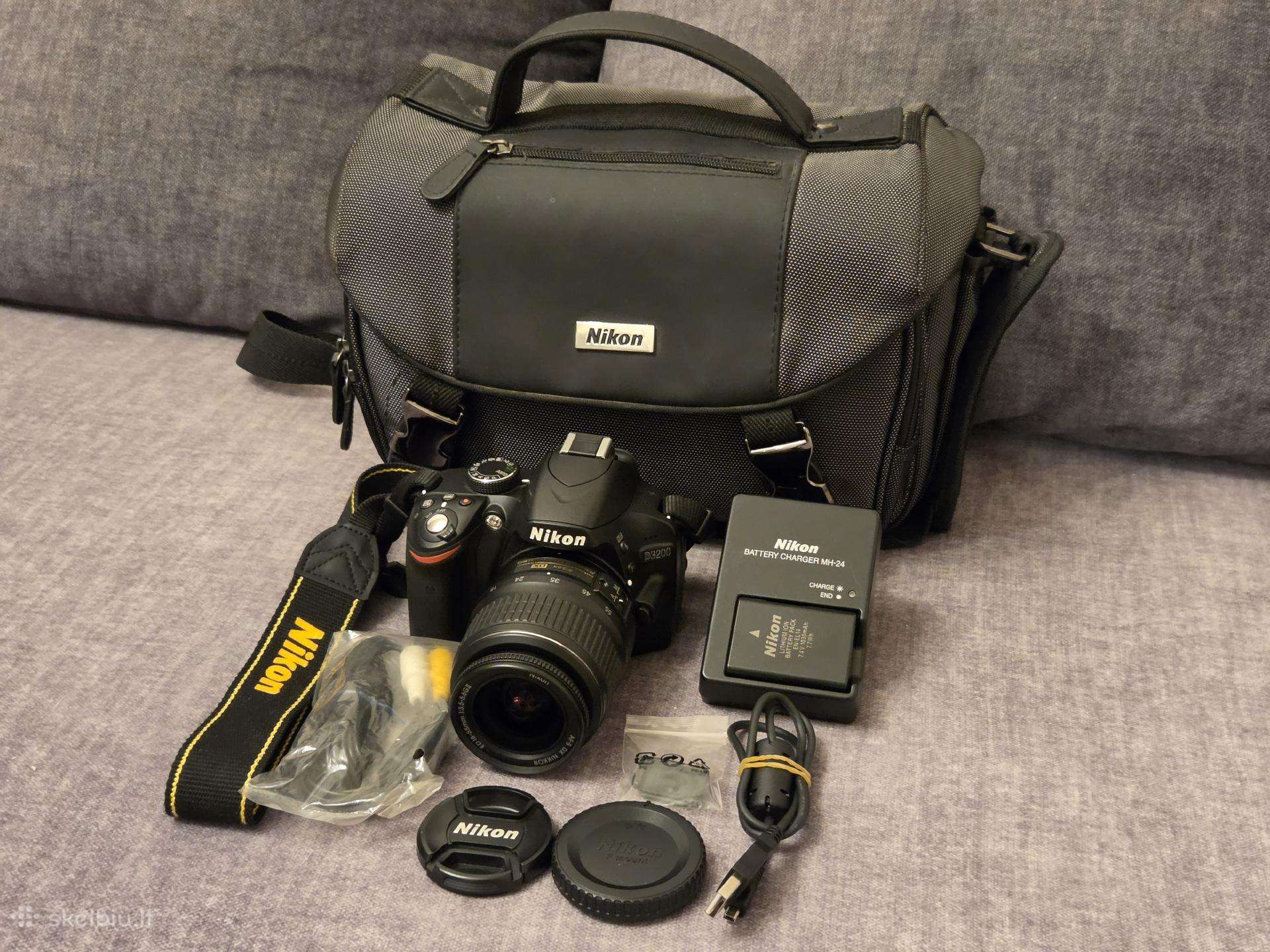 Nikon D3200 / 18-55 mm Af-s / Dslr / 1k kadrų