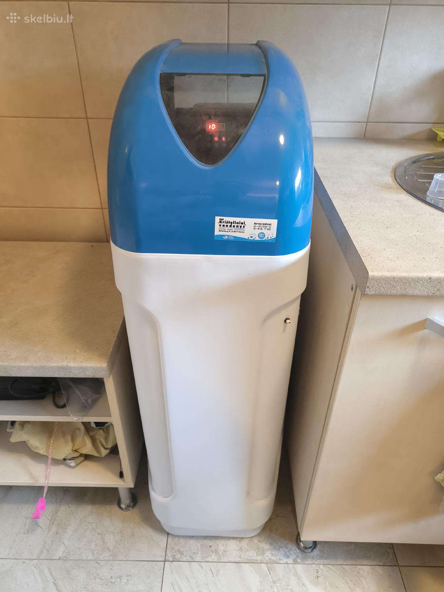 Vandens minkštinimo sistema