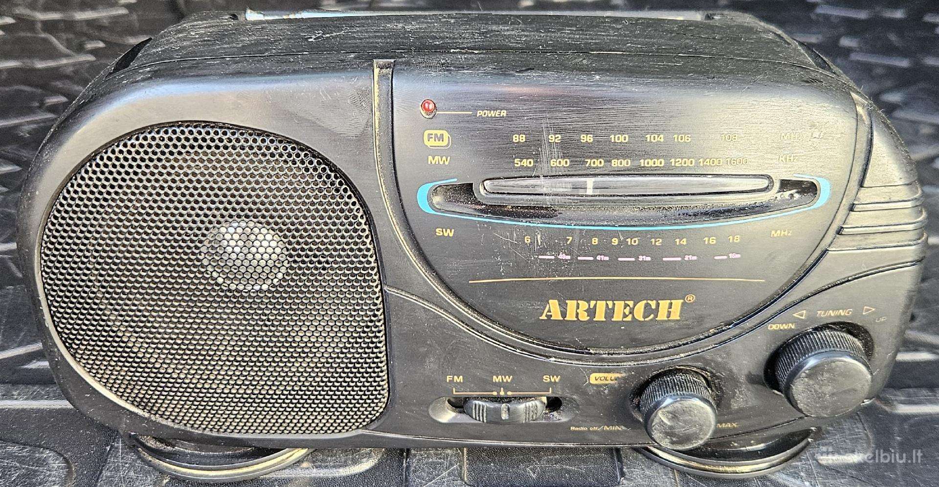 Radio grotuvas Artech Ac113-s