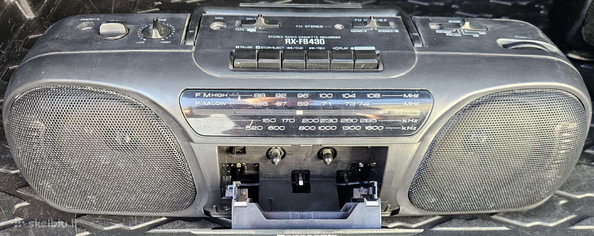 Muzikinis kasetinis centras Panasonic Rx-fs430