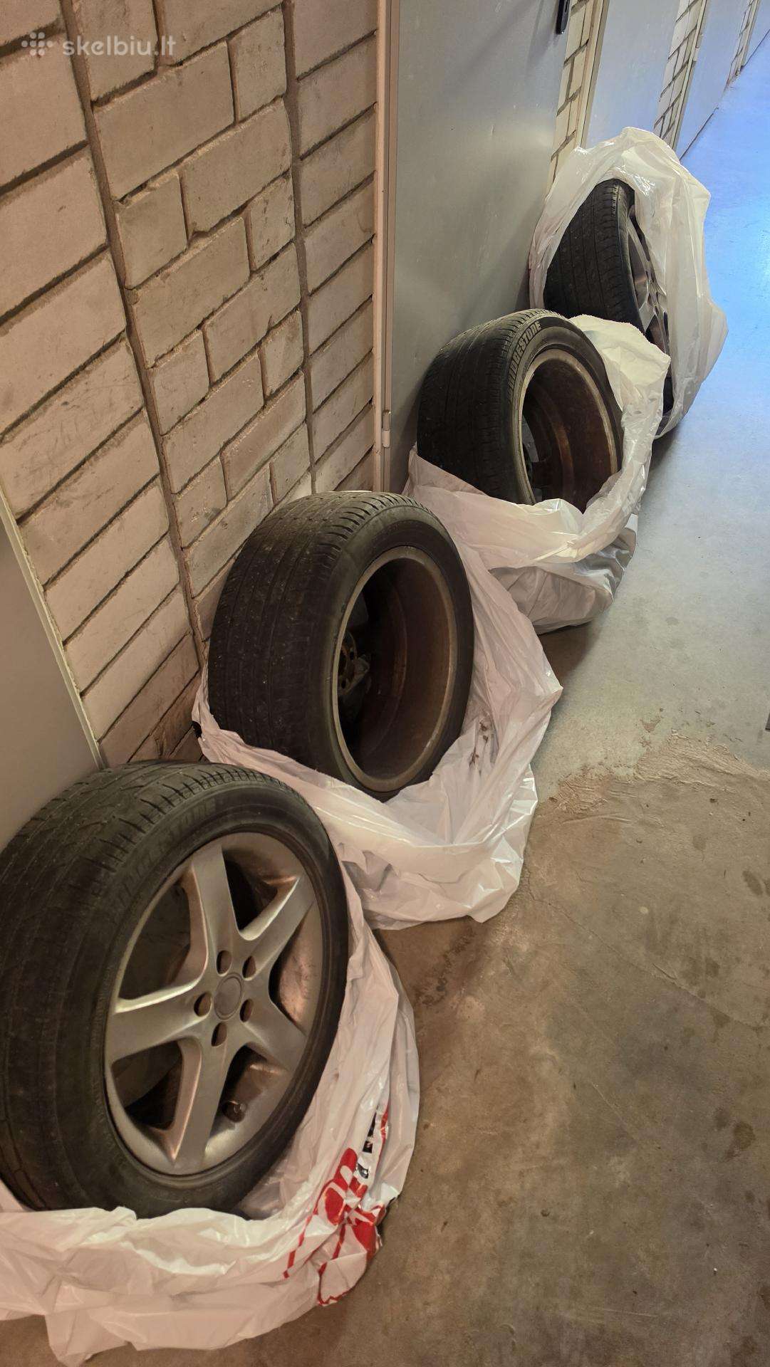 Lieti ratlankiai R16 5x100 su padangomis (4 vnt.)