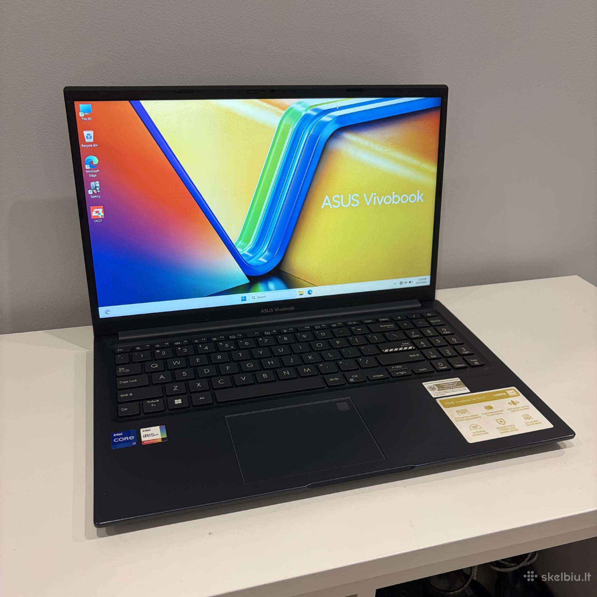 Asus vivobook 15, i7 512gb 16 GB RAM