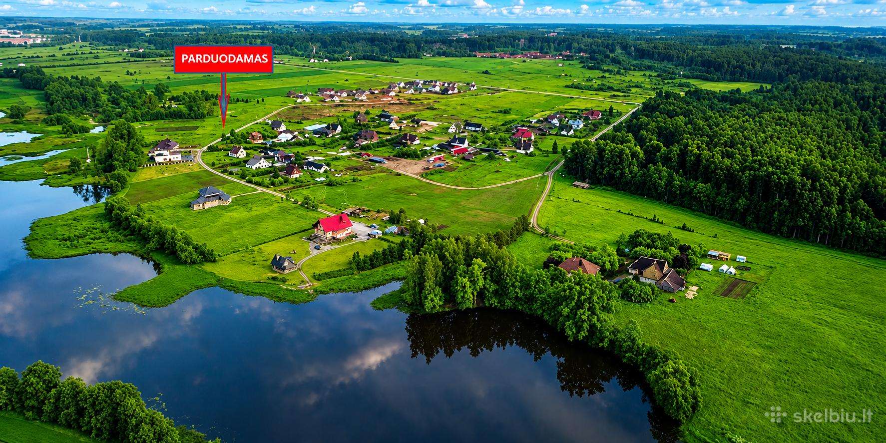 2 namų valdos sklypai Reivyčių k., Žvejų g.