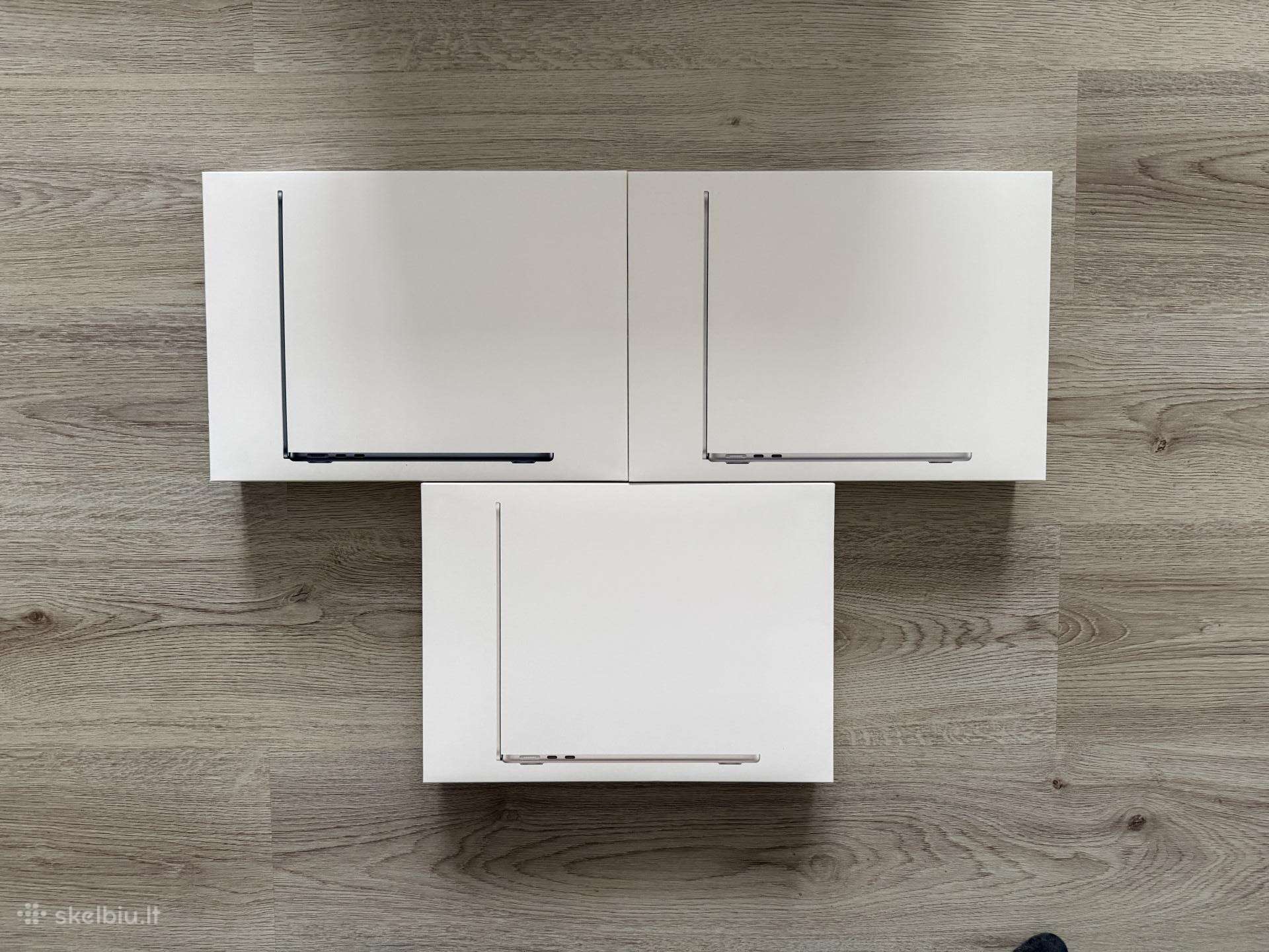 Nauji MacBook Air 13 M5 16/512gb keliu spalvu