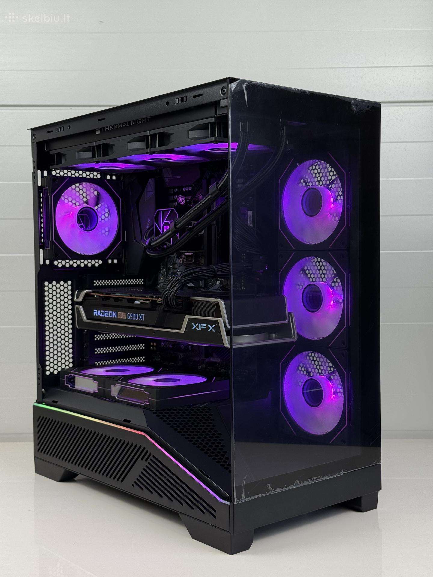 Stacionarus Žaidimų Pc Rx 6900xt Ryzen 7 32gb RAM