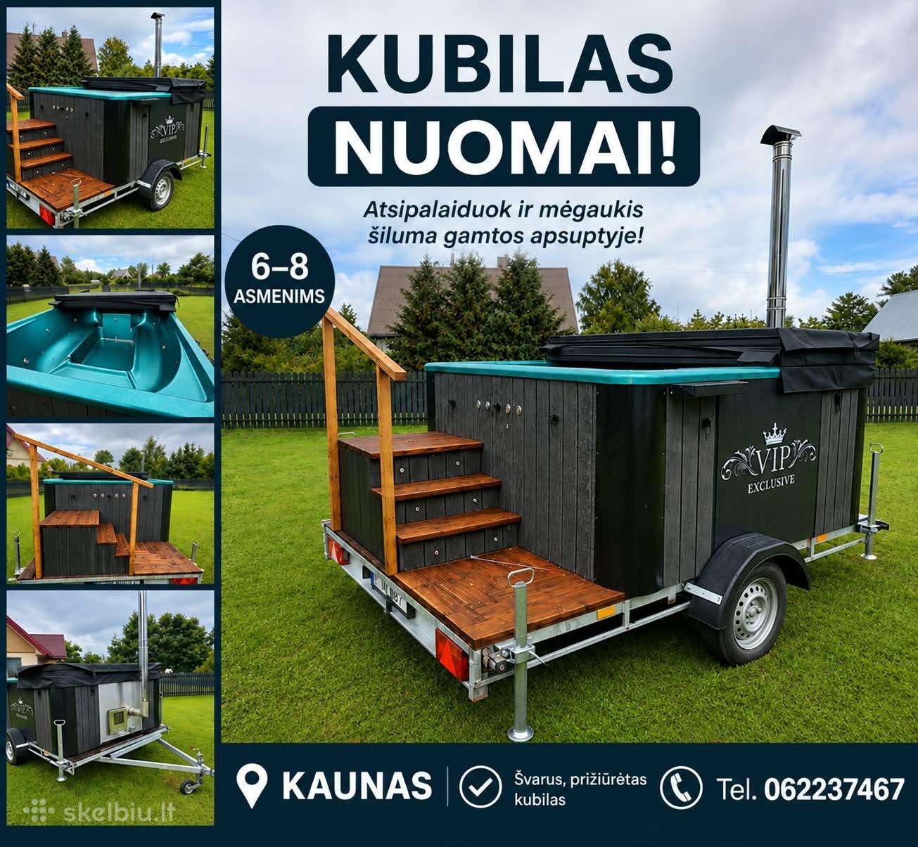 Kubilas nuomai Kaune