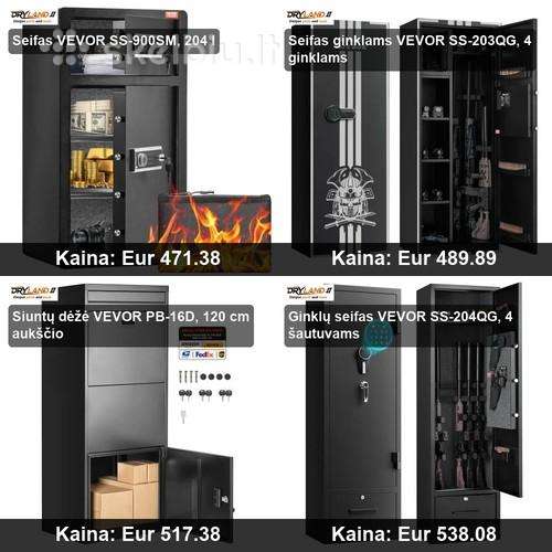Patikimi seifai ginklų ir vertybių saugojimui