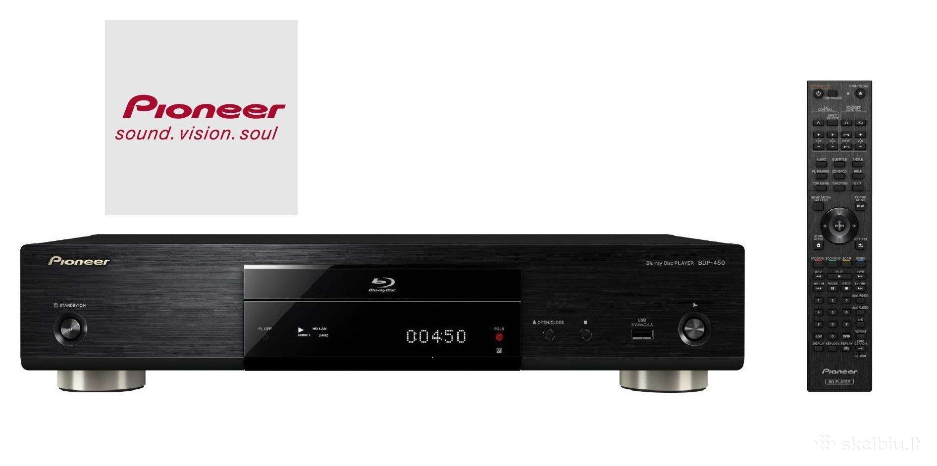 Pioneer Bdp-450 Blu-ray grotuvas