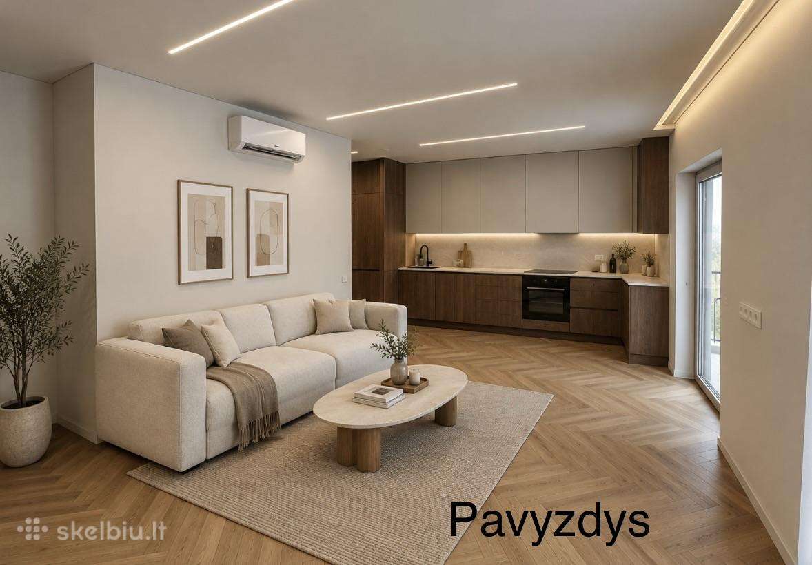 Nauji 3 kambarių apartamentai Palangoje
