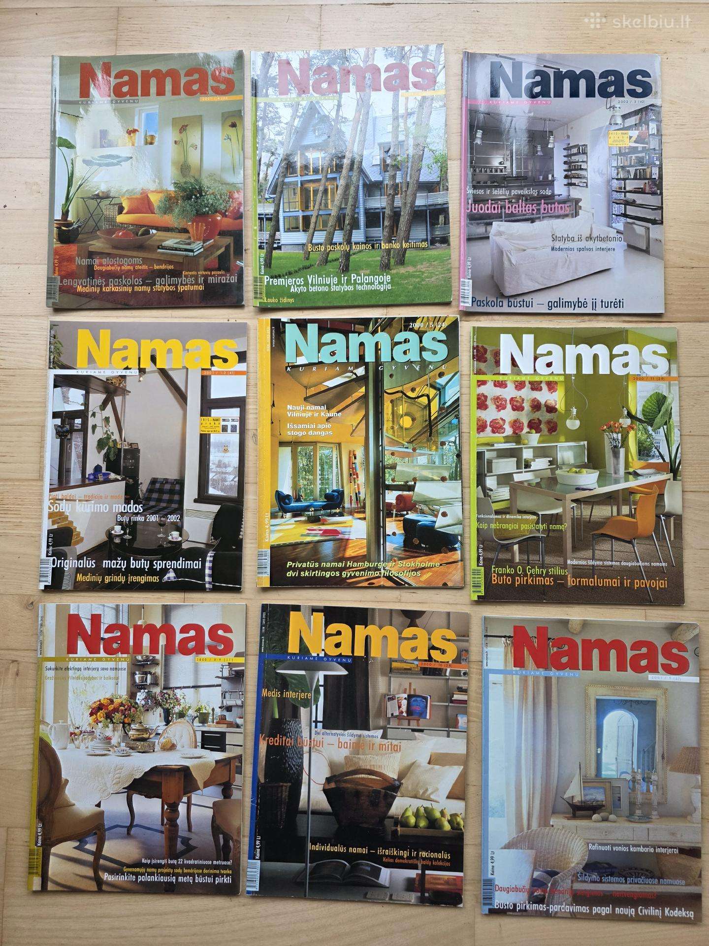 Žurnalai "Namas kuriame gyvenu''
