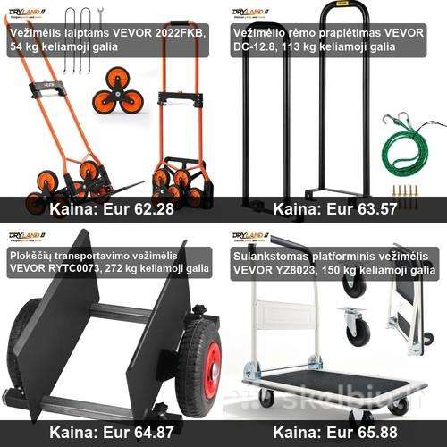 Vežimėliai ir Ratukai – Sunkumus Perkelk Lengvai!