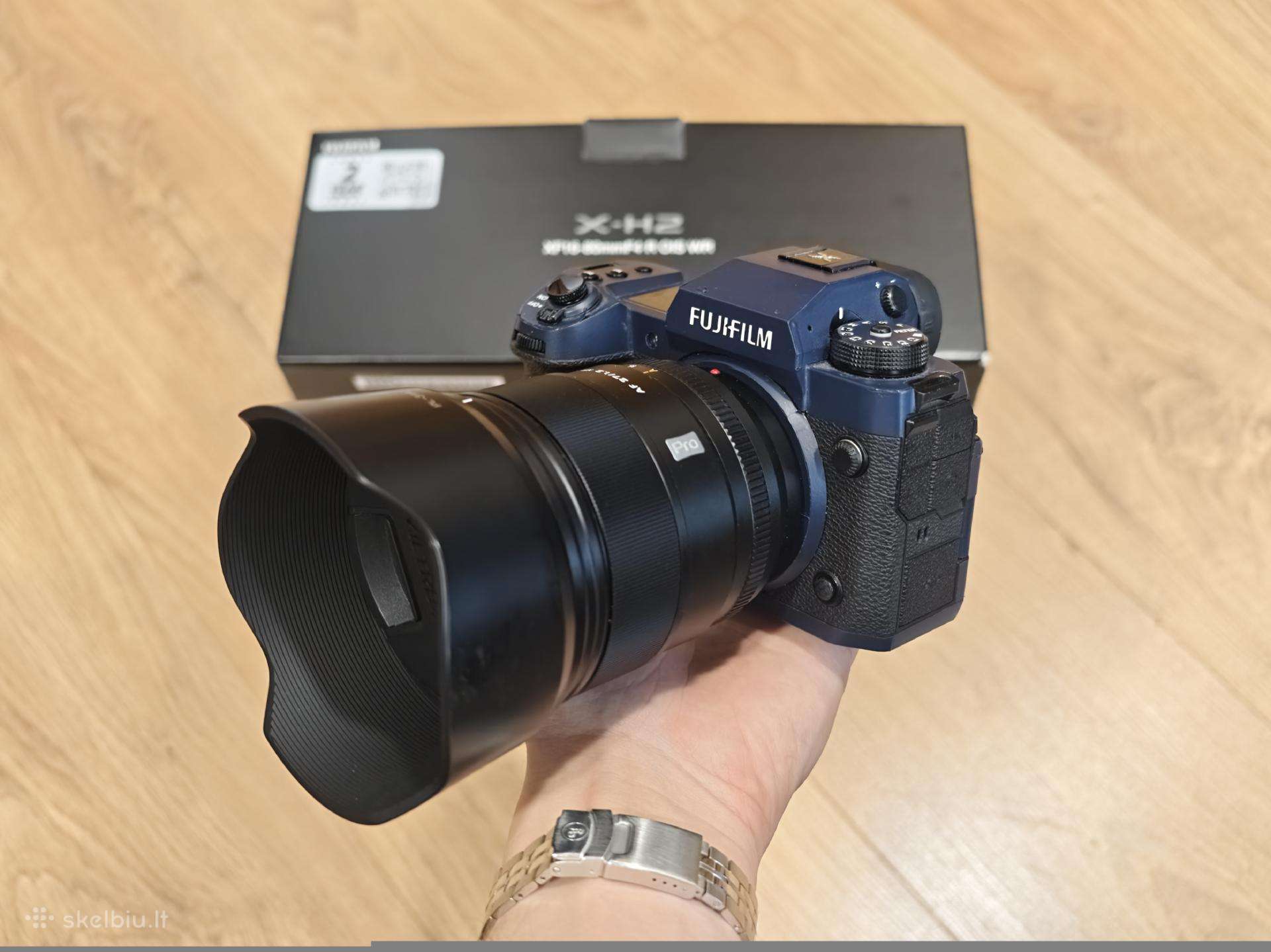 Fujifilm X-h2 Xh2 fotoaparatas fuji 40.2mp