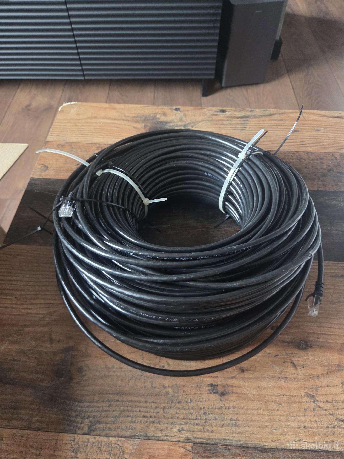Cat6 Lan interneto kabelis 100 m – Vsnetwork