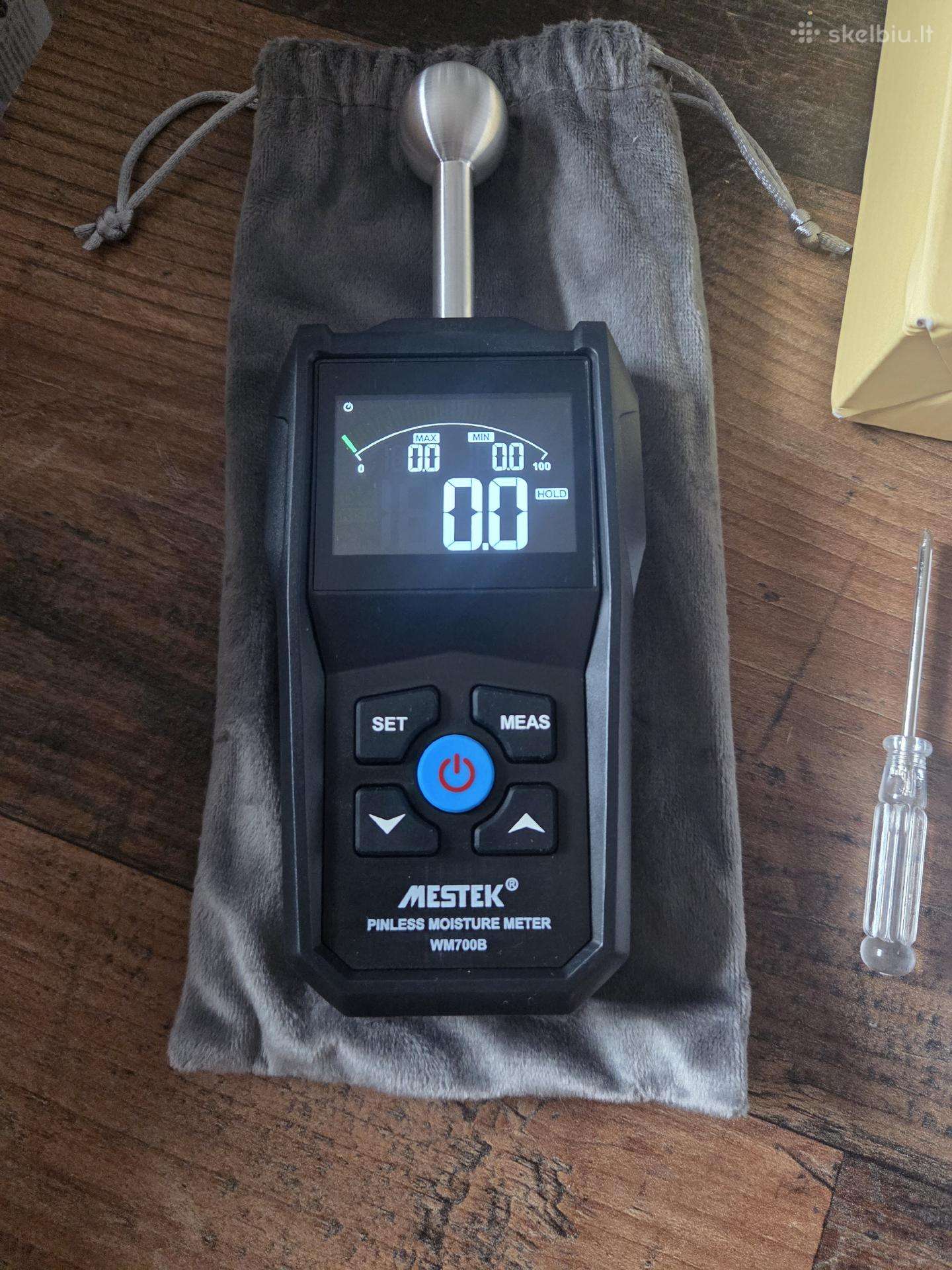 Mestek Wm700b – bekontaktis drėgmės matuoklis