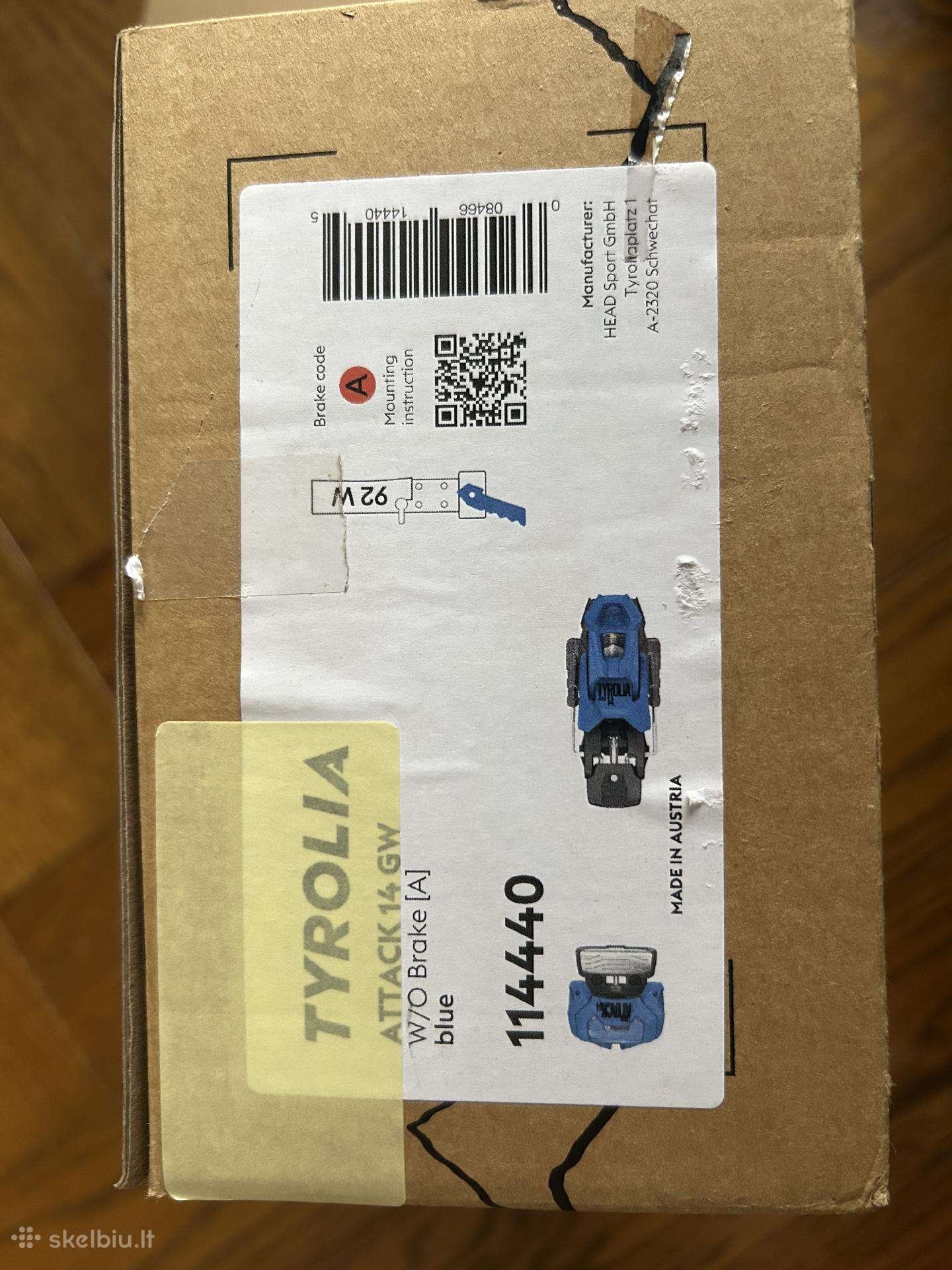 Tyrolia Attack 14 Gw apkaustai