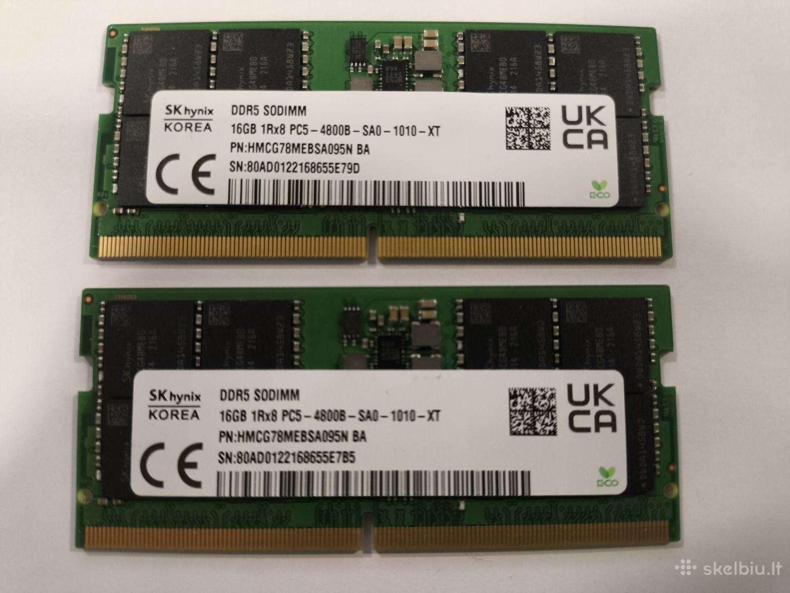 So-dimm Ddr5 2*16gb 4800mhz Sk Hynix