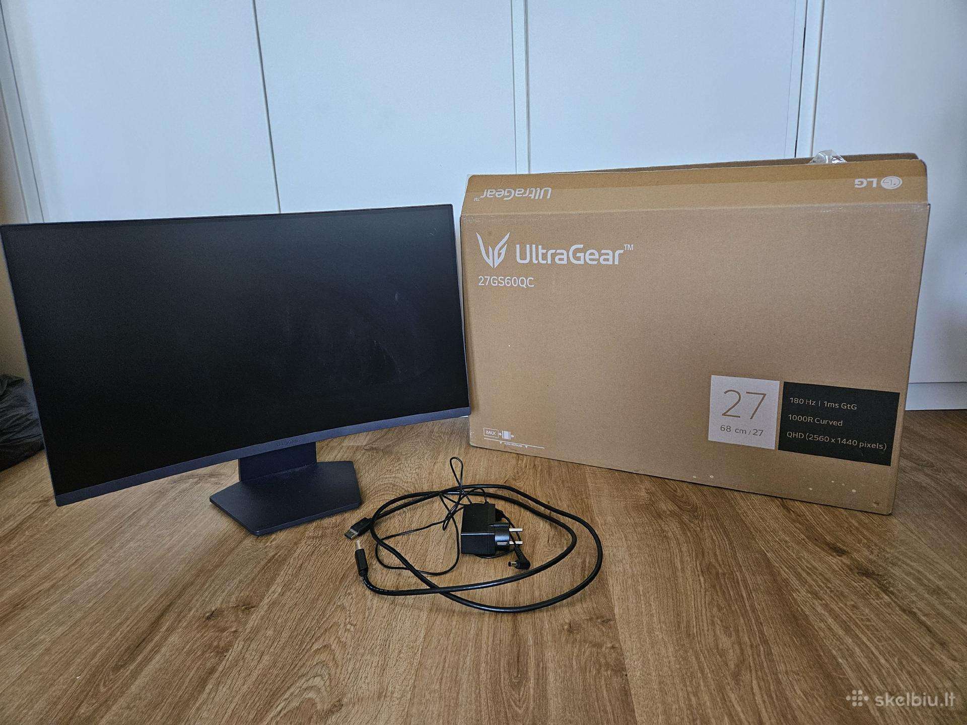 LG Ultragear 27" Qhd Va 180hz 1ms