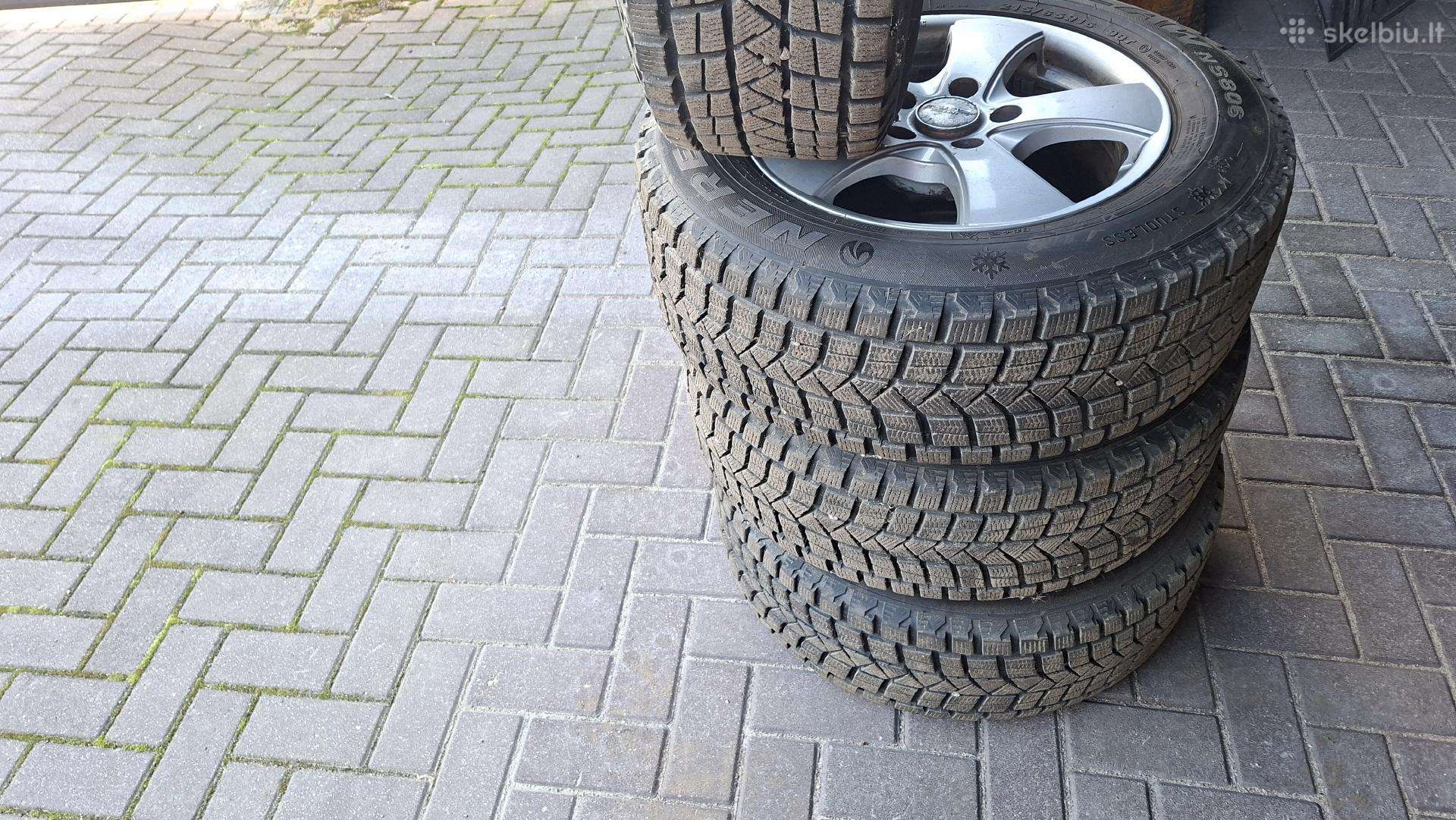 Diskai su geromis padangomis VWtransporter R16
