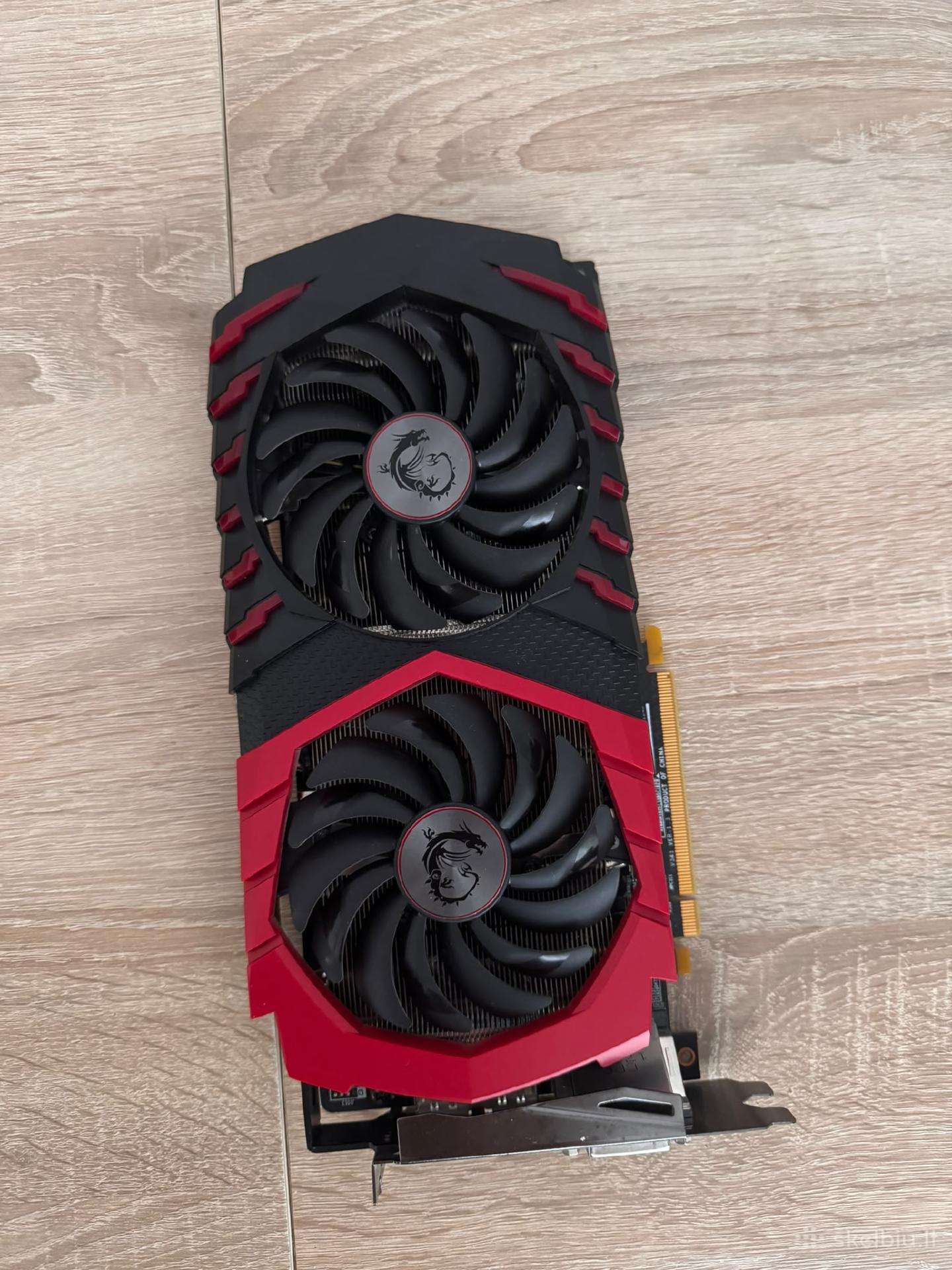 Rx 580 8gb Msi vaizdo plokštė
