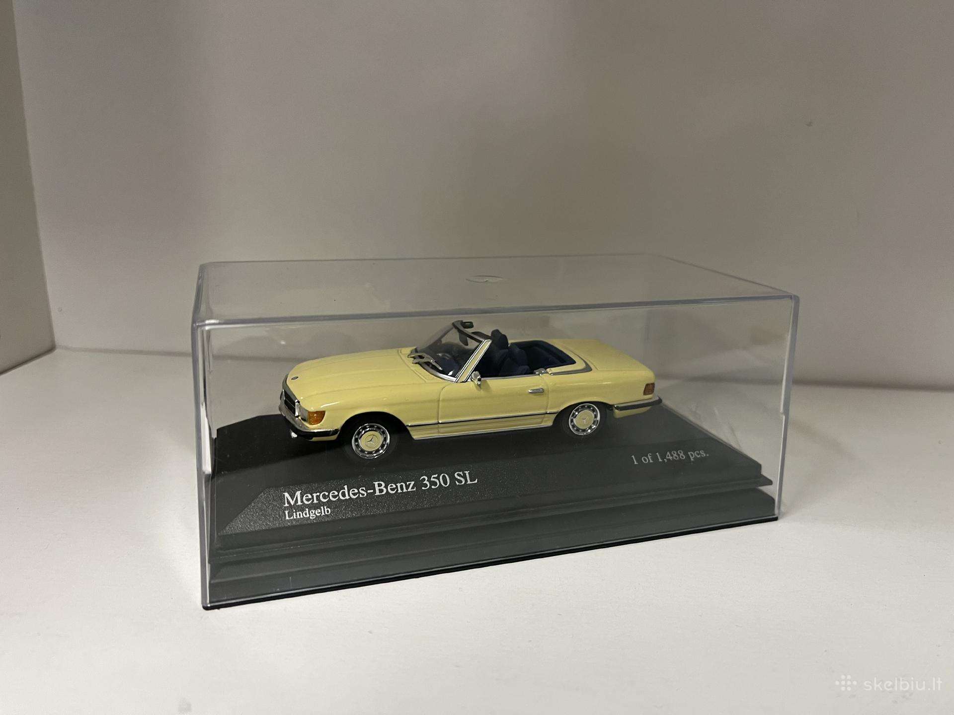 Kolekciniai modeliukai-mercedes Benz 350sl
