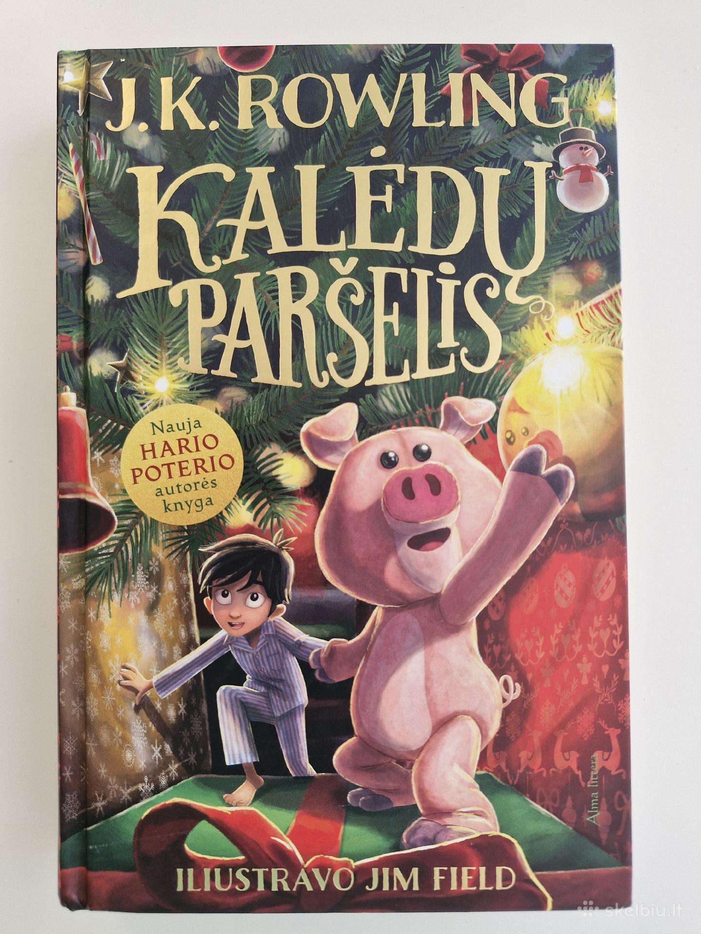 Knyga vaikams J.k.rowling Kalėdų Paršelis