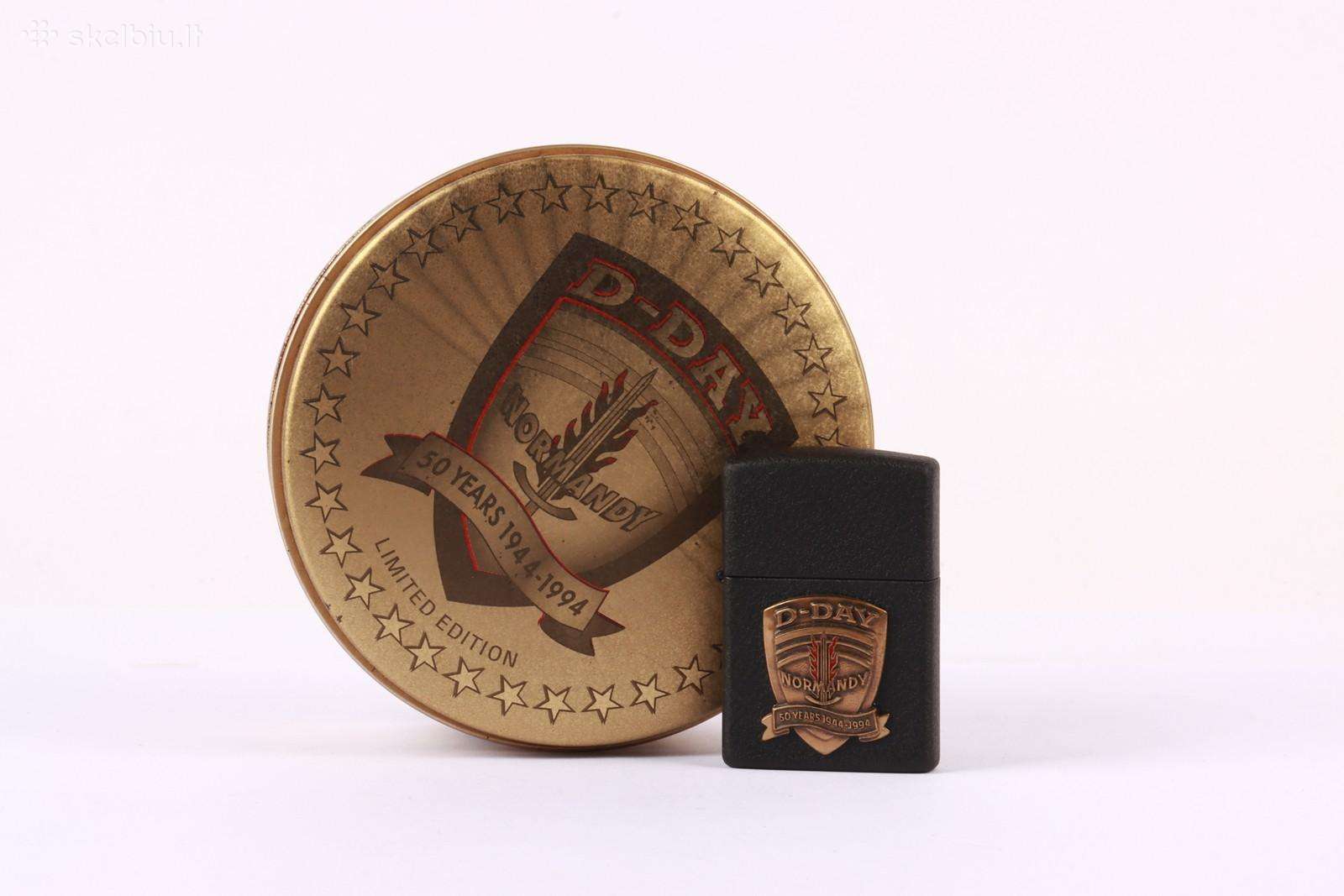 Zippo D-day 1994 kolekcinis ziebtuvelis - naujas