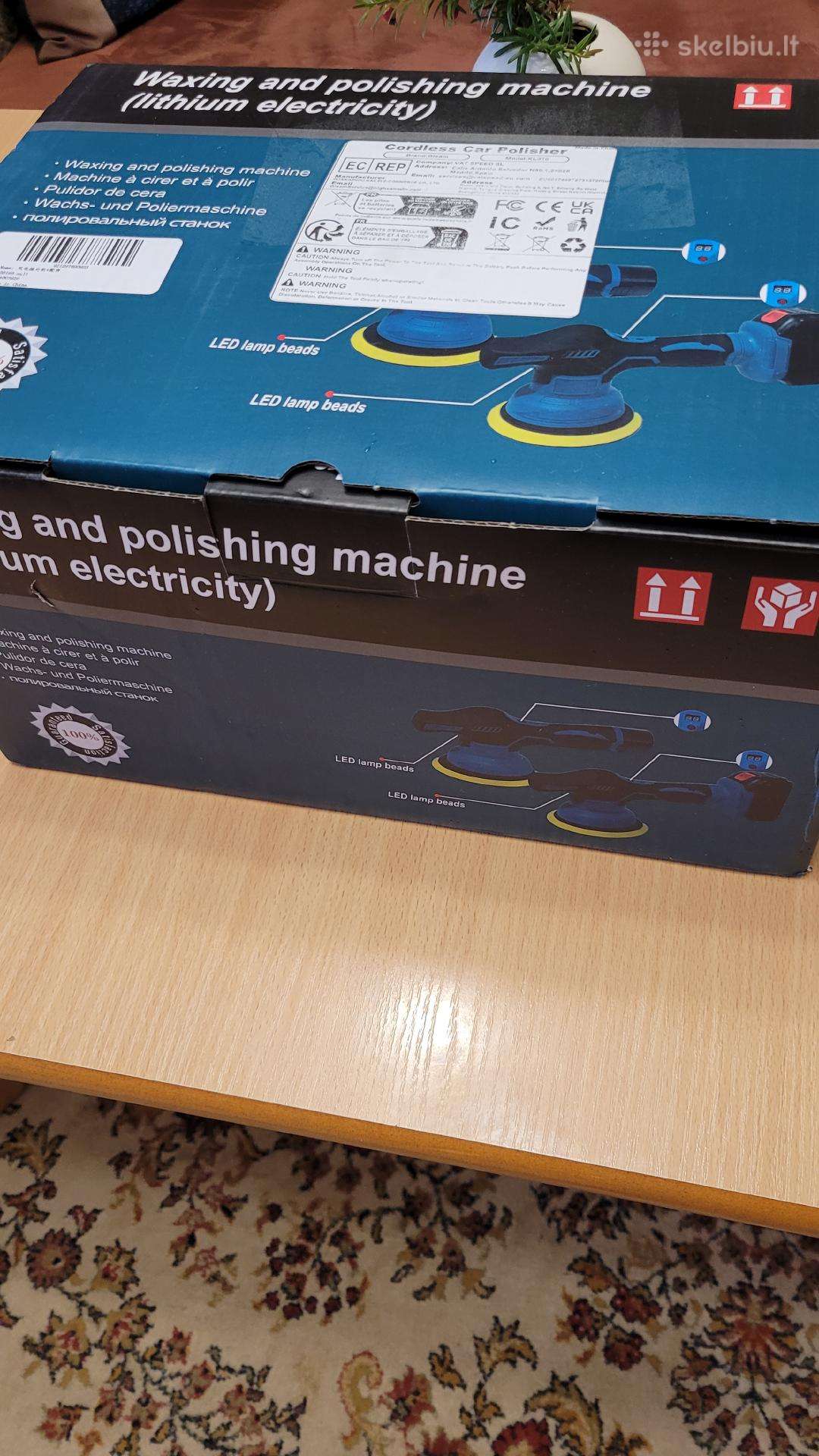Poliravimo mašinėlė akumuliatorinė