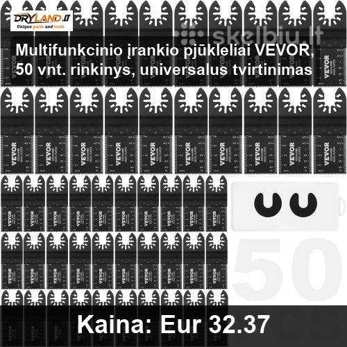 Daugiafunkčiai įrankiai – meistro pasirinkimas!