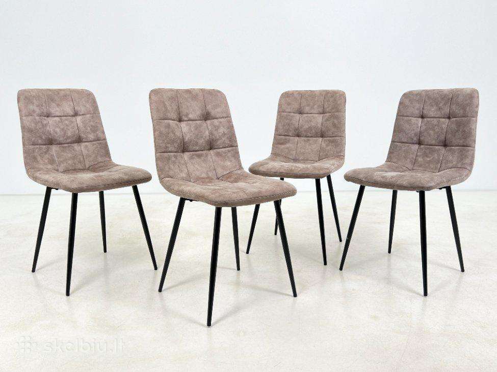 Modernios kėdės 4 vnt. Komplektas