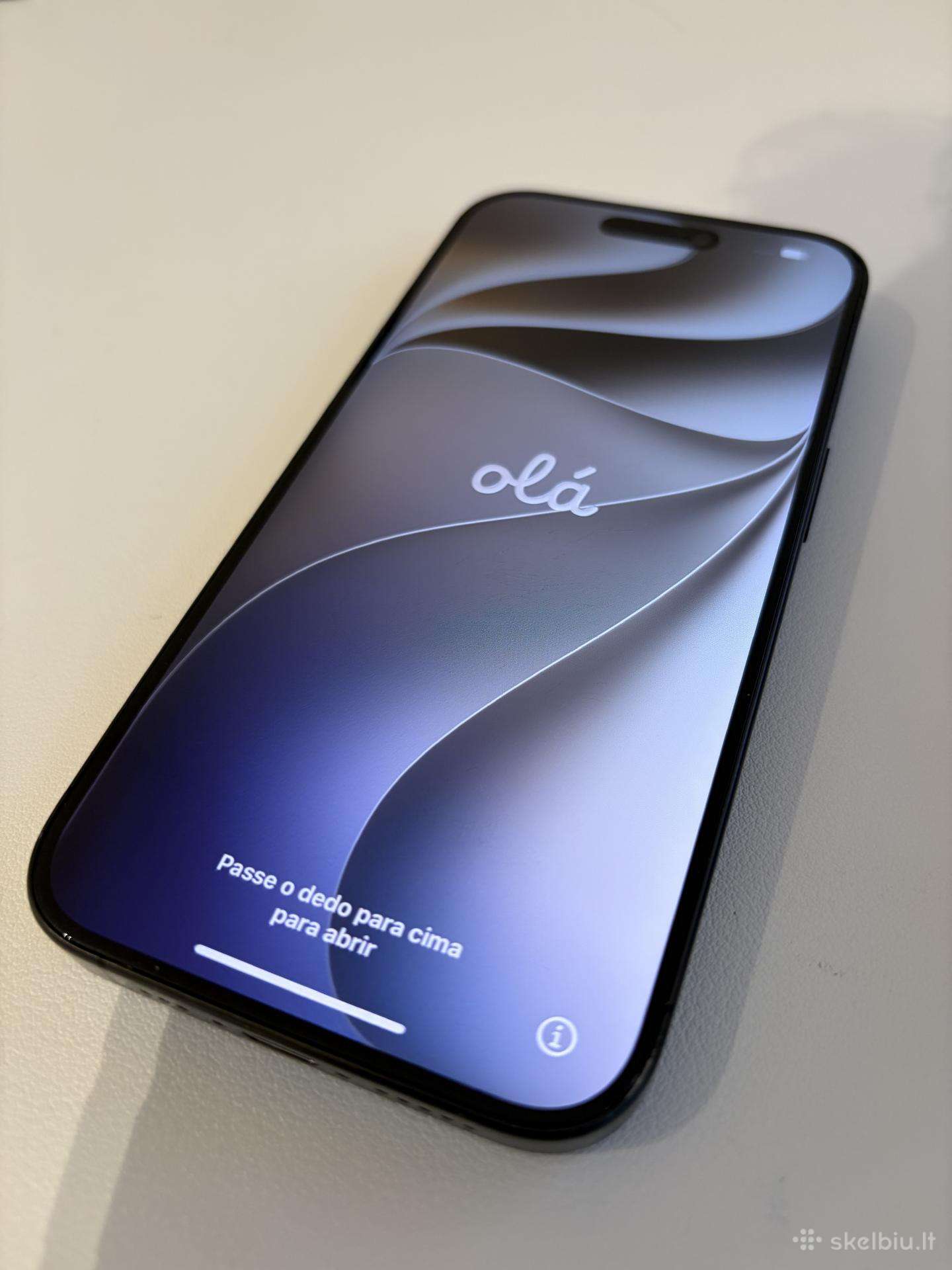 iPhone 15 Pro 128gb Black Titanium