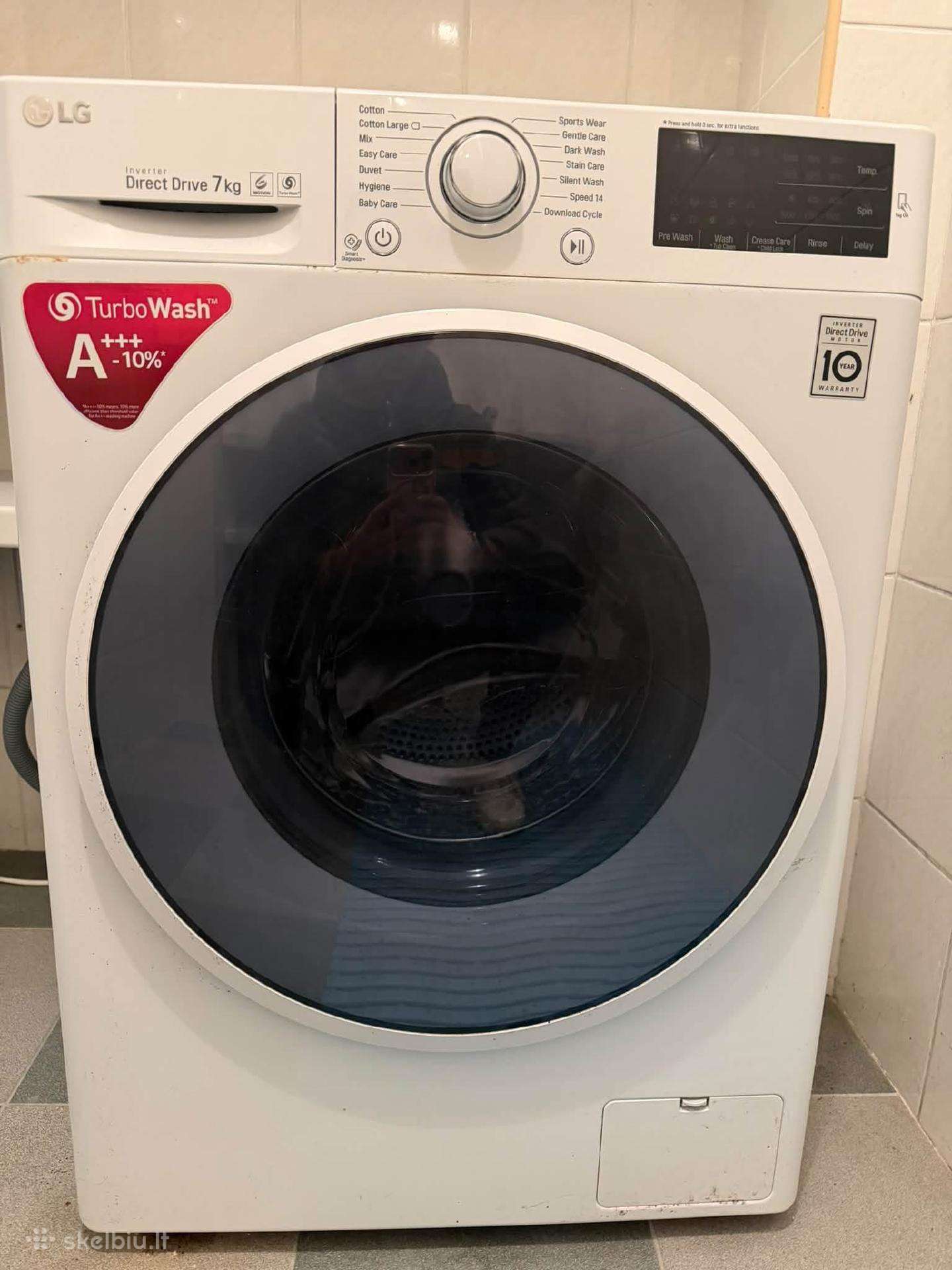 Skalbimo mašina LG 7 kg