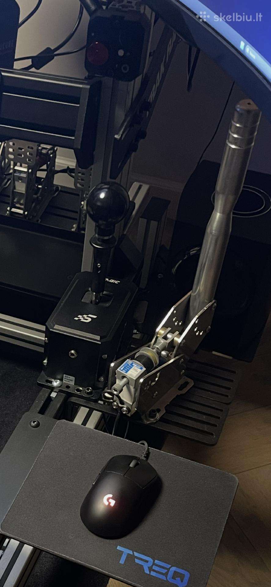 Simagic DS-8x shifter ir B.j. Sim Racing Handbrake