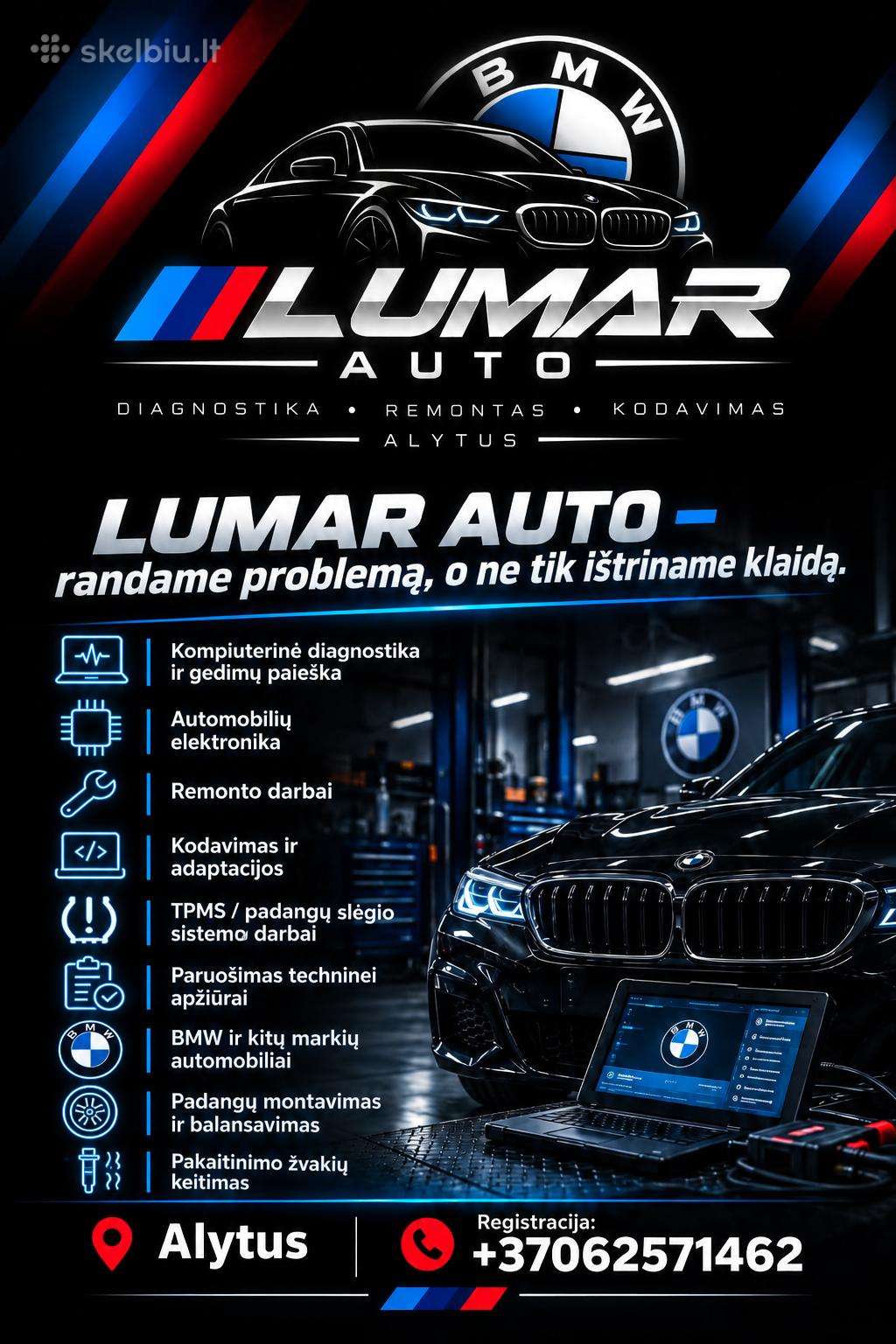Lumar Auto – Automobilių Diagnostika Ir Remontas