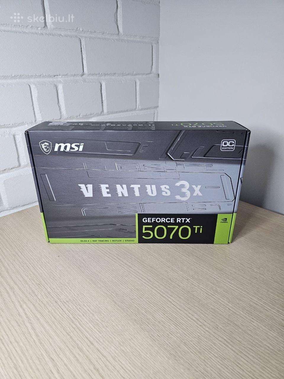 Msi Geforce Rtx 5070 Ti Ventus 3x Oc Nauja