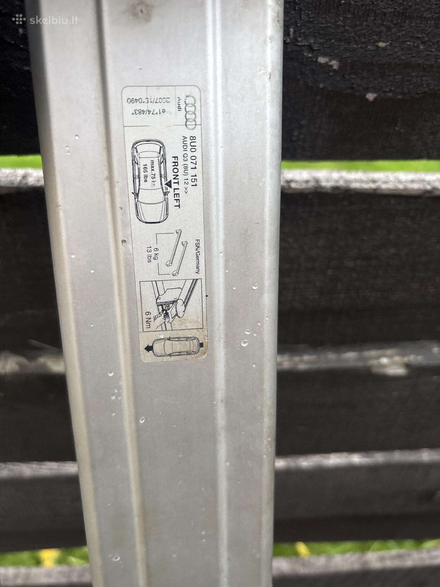 Audi Q3 Oem skersiniai