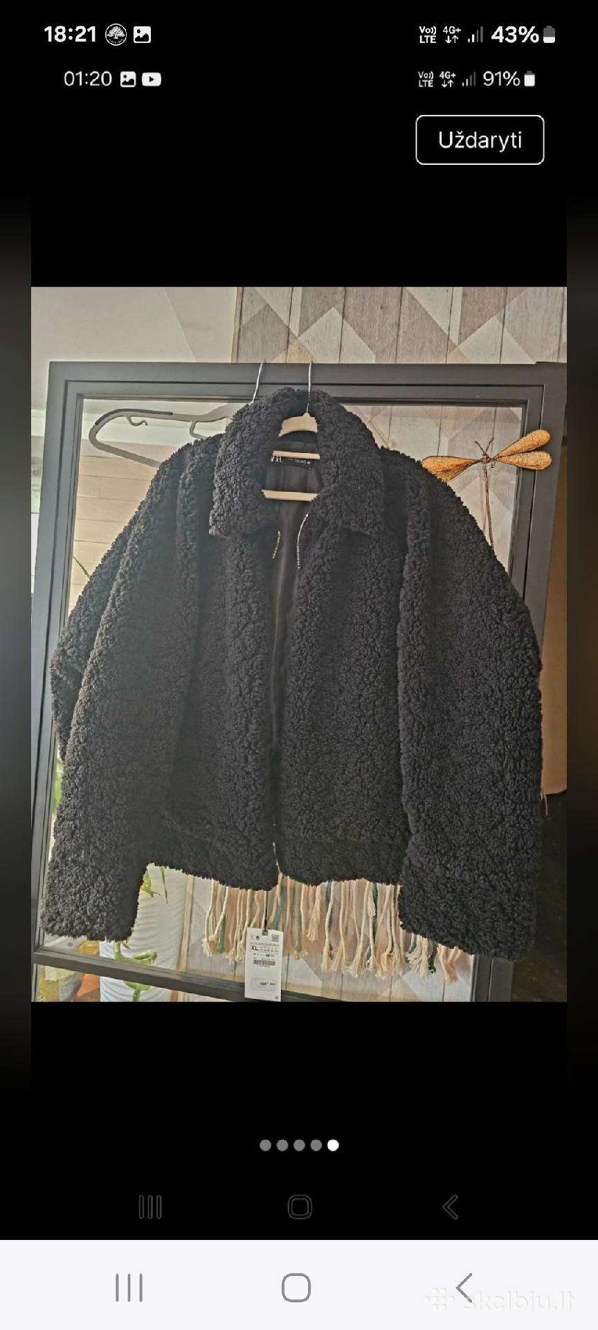 Nauja teddy tipo Zara striukė