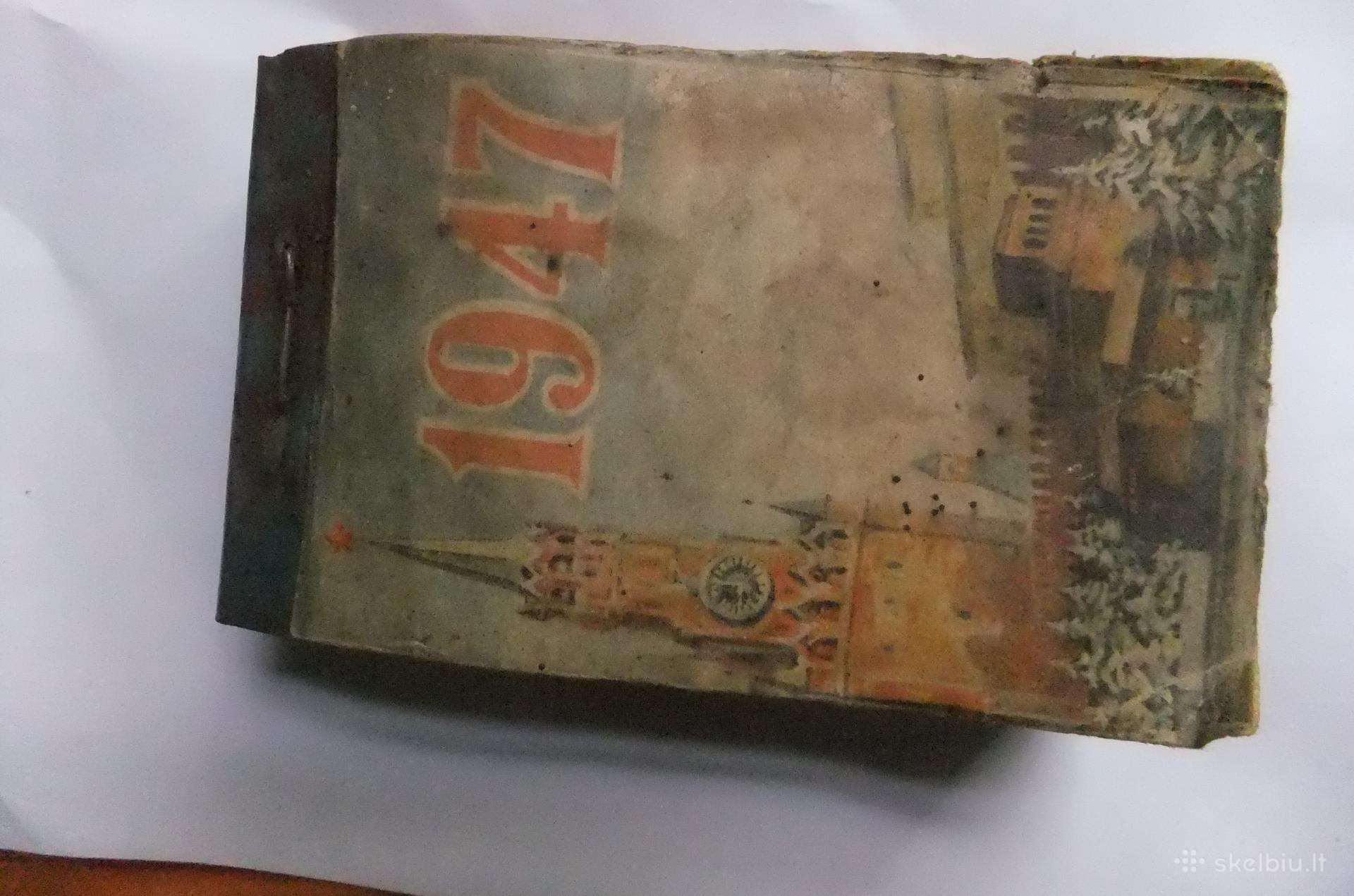 Plėšomas sieninis kalendorius 1947m.
