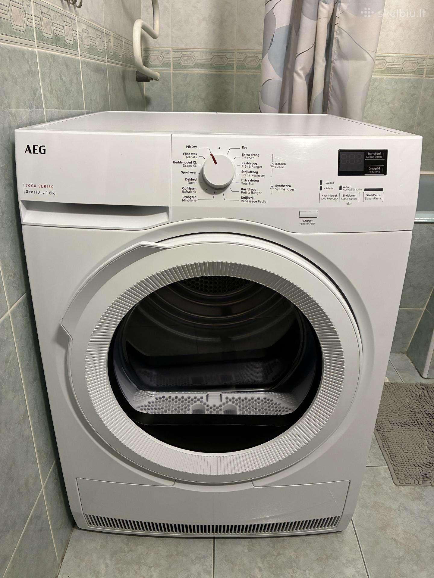Džiovyklė Aeg Tr71cwz84 - nauja, su garantija