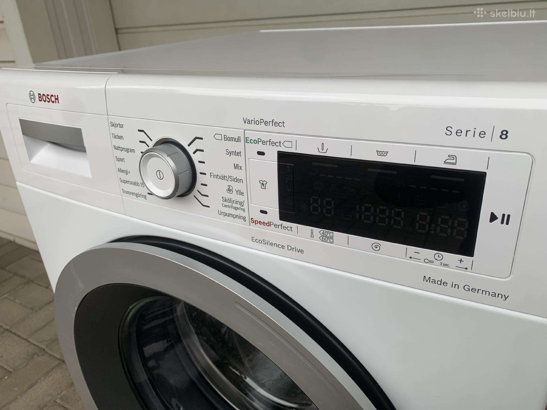 Bosch Serie8 9kg.