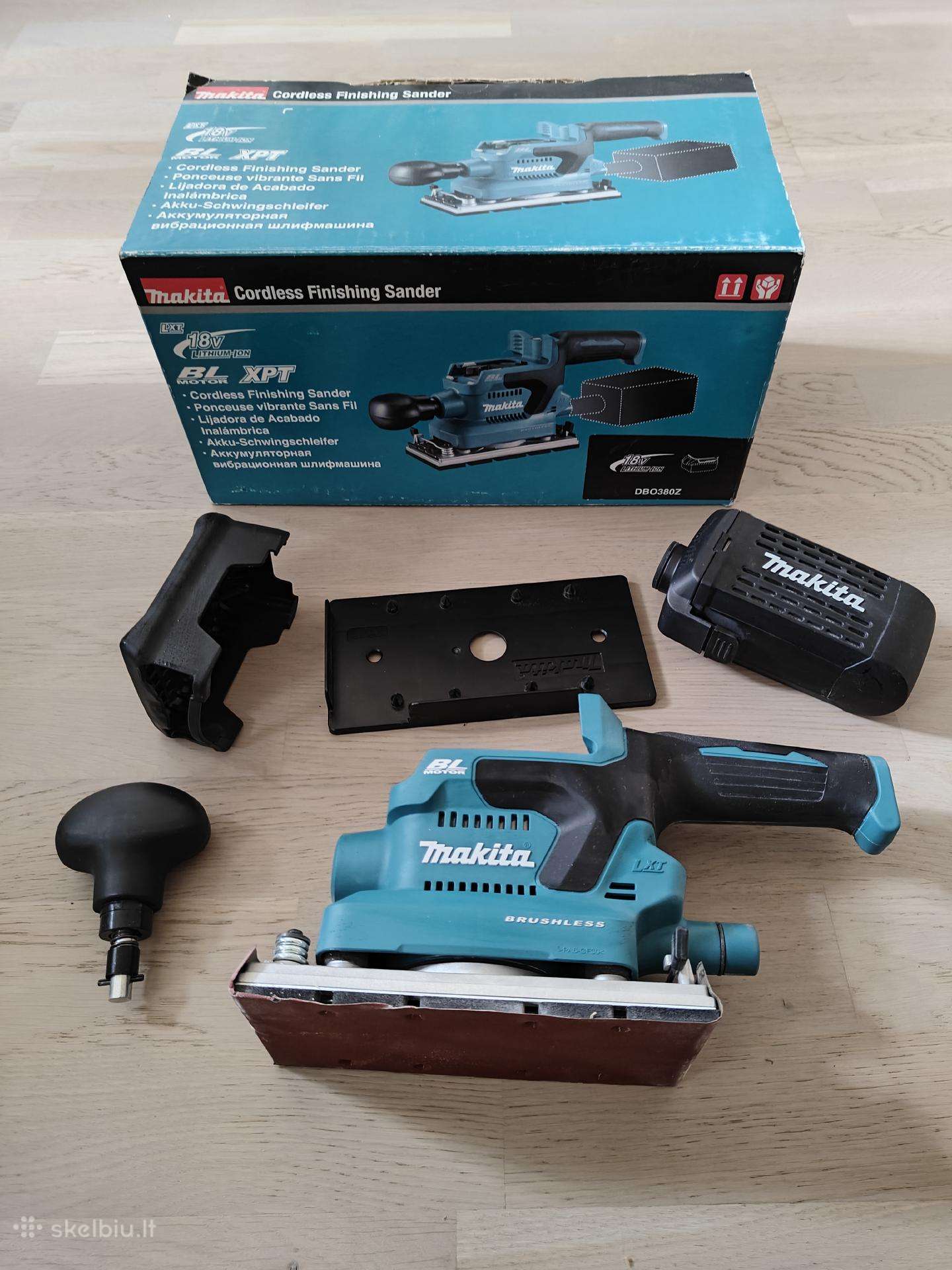 Makita dbo380 šlifuoklis 18v