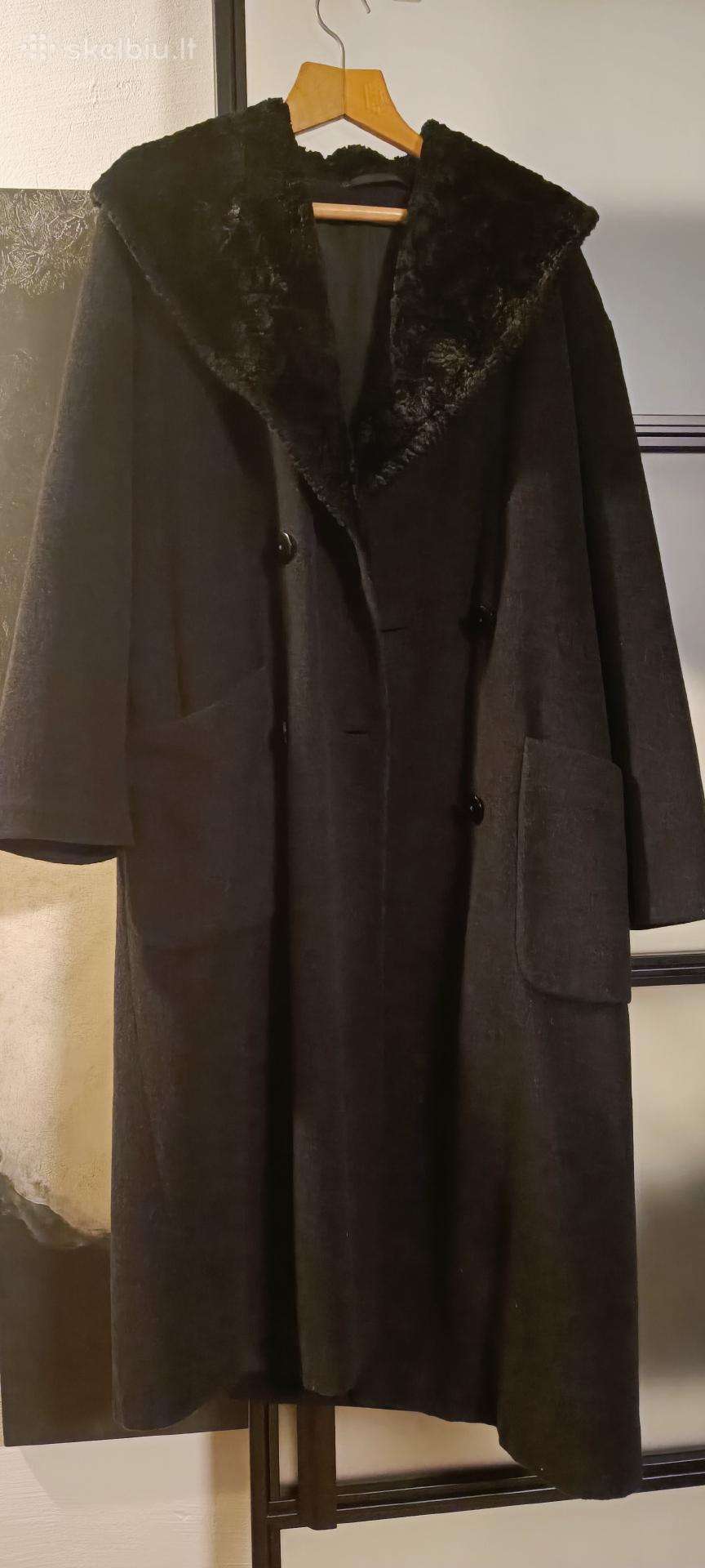 Oversize vilnos paltas