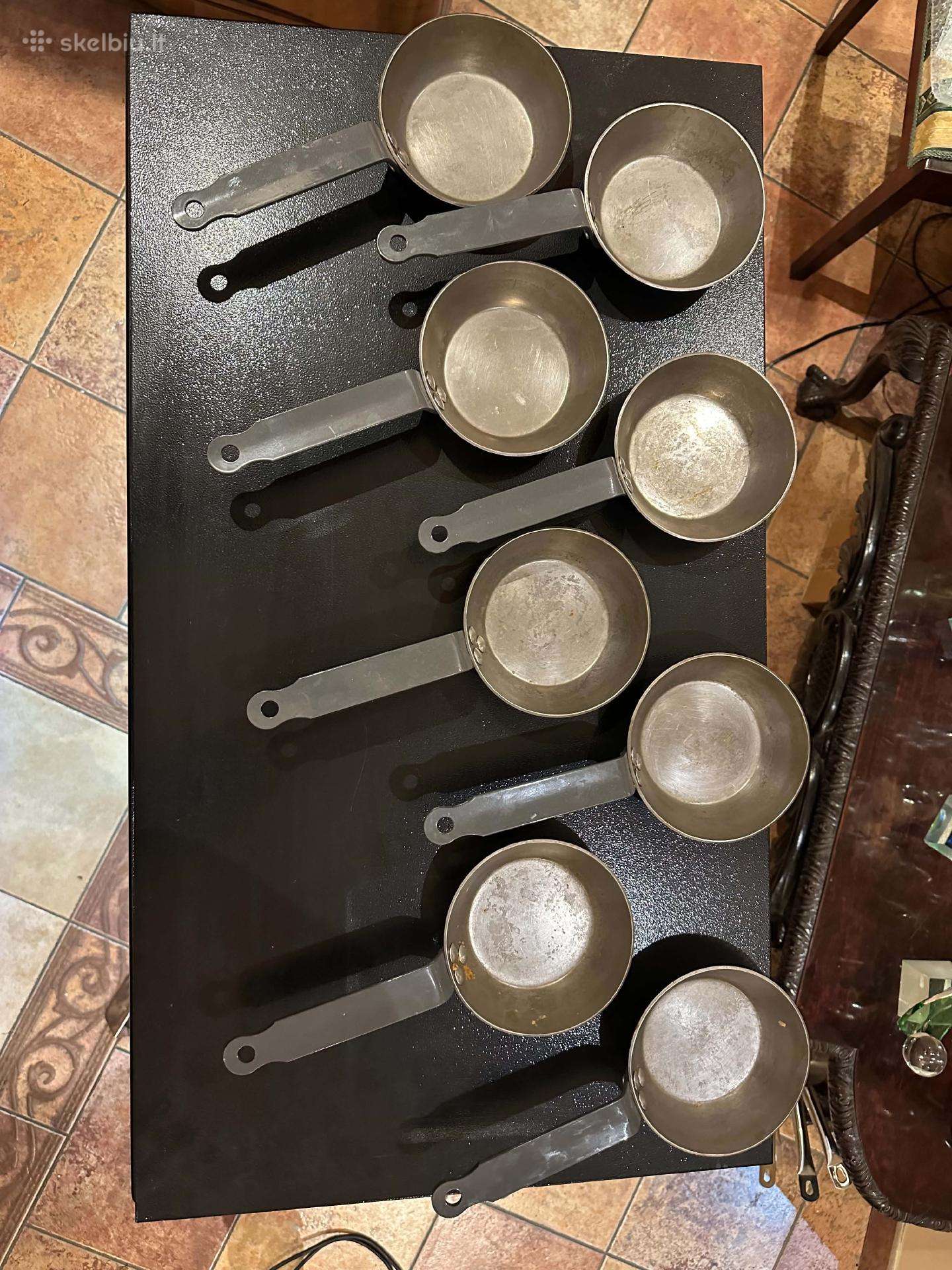 Hendi mažos keptuvės, 14 cm – 8 vnt.