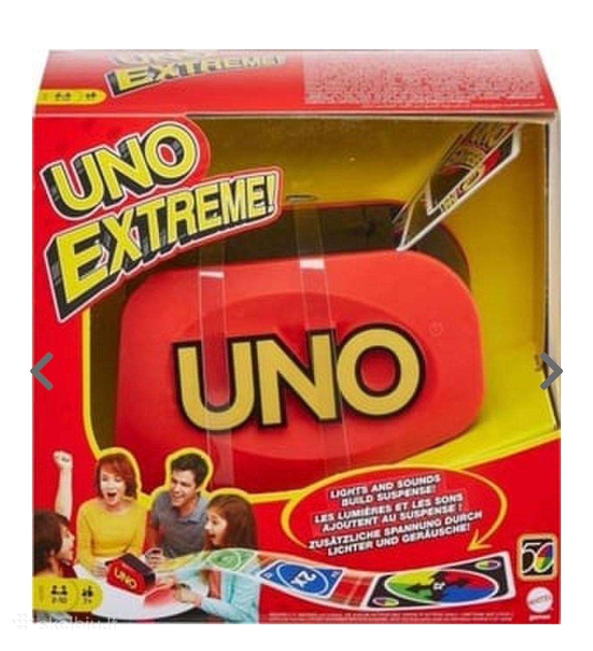 Mattel games kortų žaidimas Uno extreme