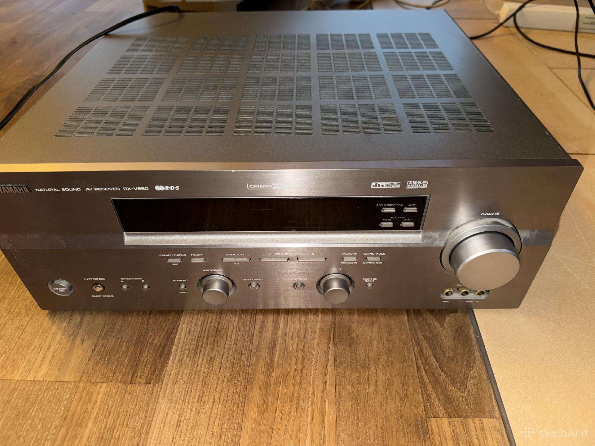 Yamaha stiprintuvas Rx-v550