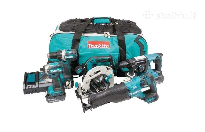 Makita Dlx5032t + Dhg181zj + Djv185 + Priedai