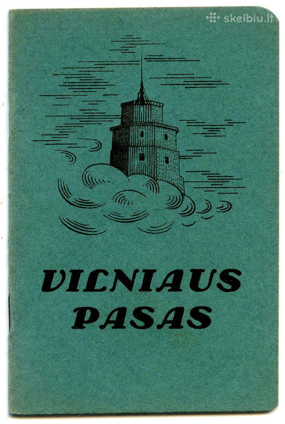1930 Vilniaus pasas, 20 puslapių