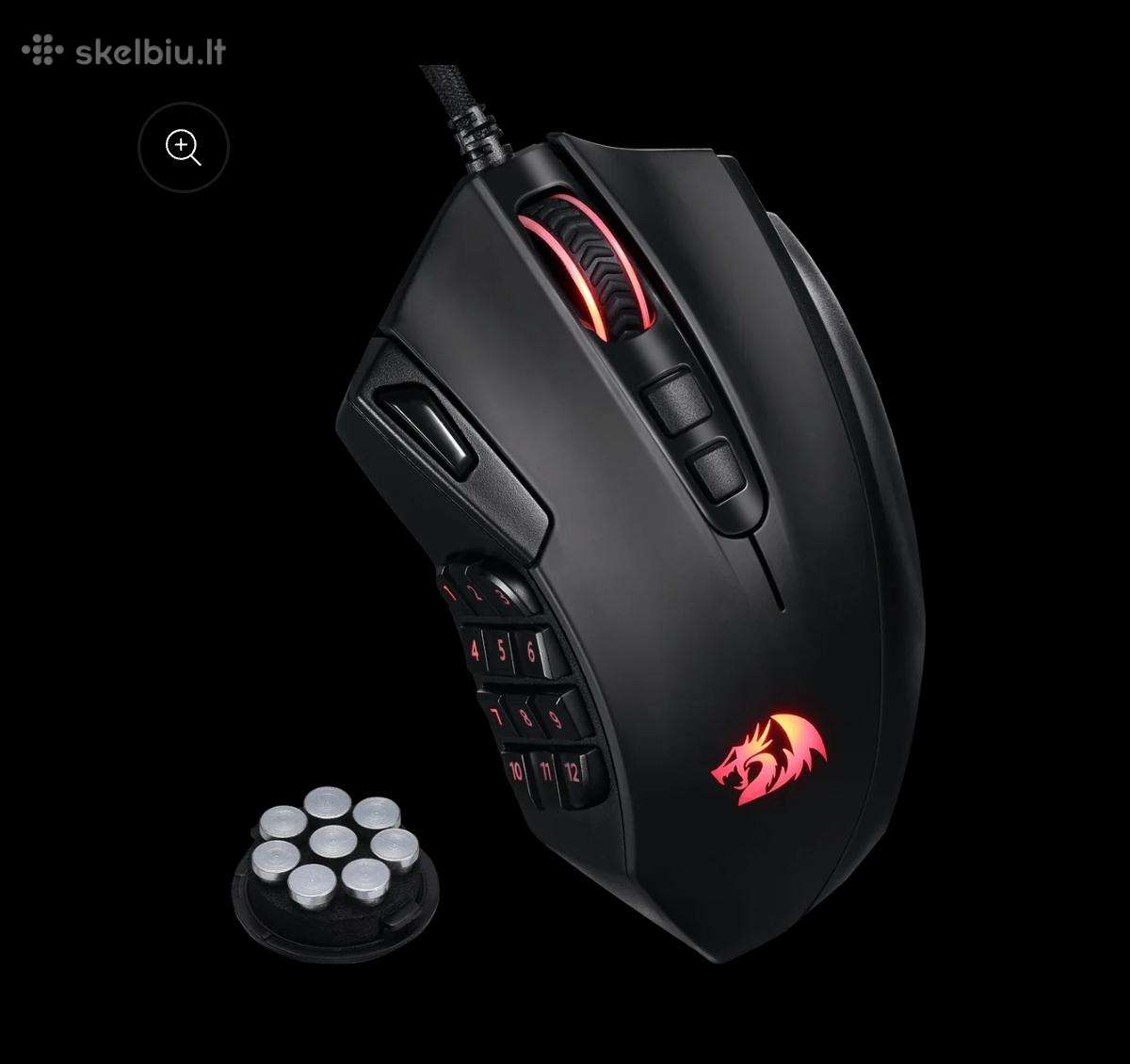 Laidinė žaidimų pelė Redragon M921-rgb Azzinoth